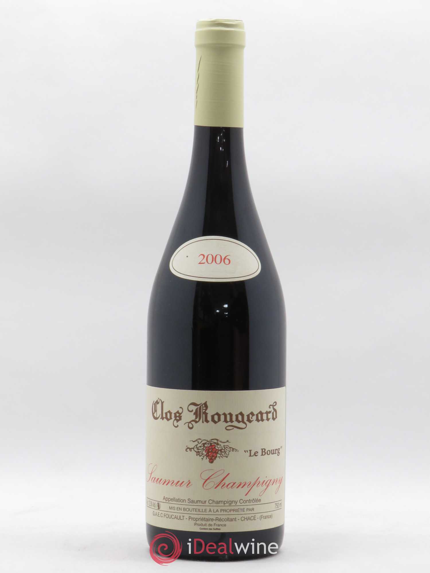 Saumur-Champigny Le Bourg Clos Rougeard 2006 - Lot de 1 bouteille - 0