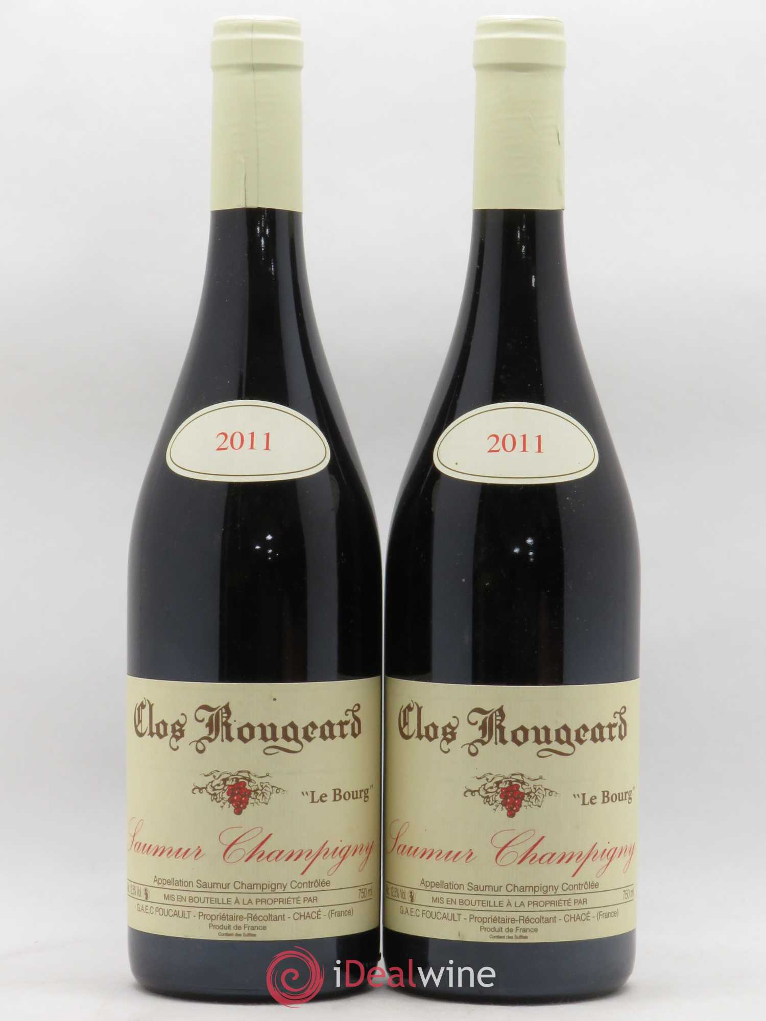Saumur-Champigny Le Bourg Clos Rougeard 2011 - Lot de 2 bouteilles - 0