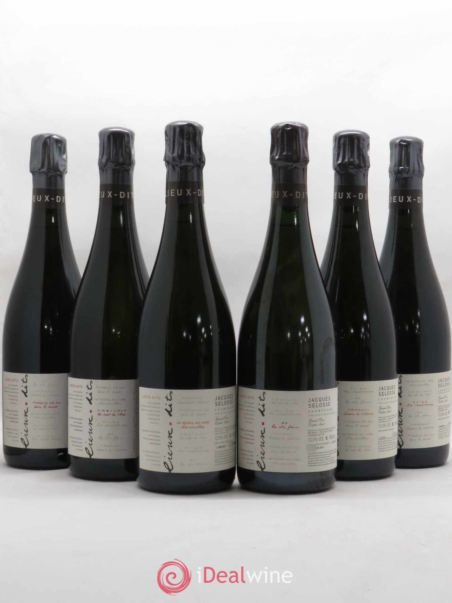 Caisse Collection Lieux-dits Jacques Selosse - Lot de 6 bouteilles - 0