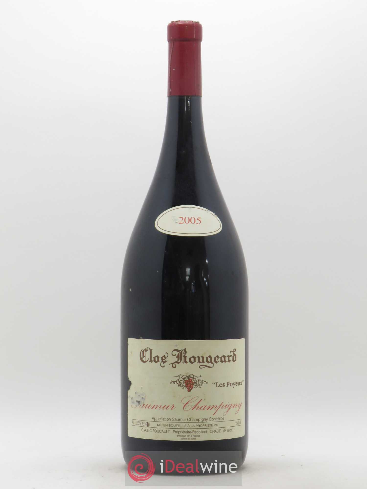 Saumur-Champigny Les Poyeux Clos Rougeard 2005 - Lot de 1 magnum - 0