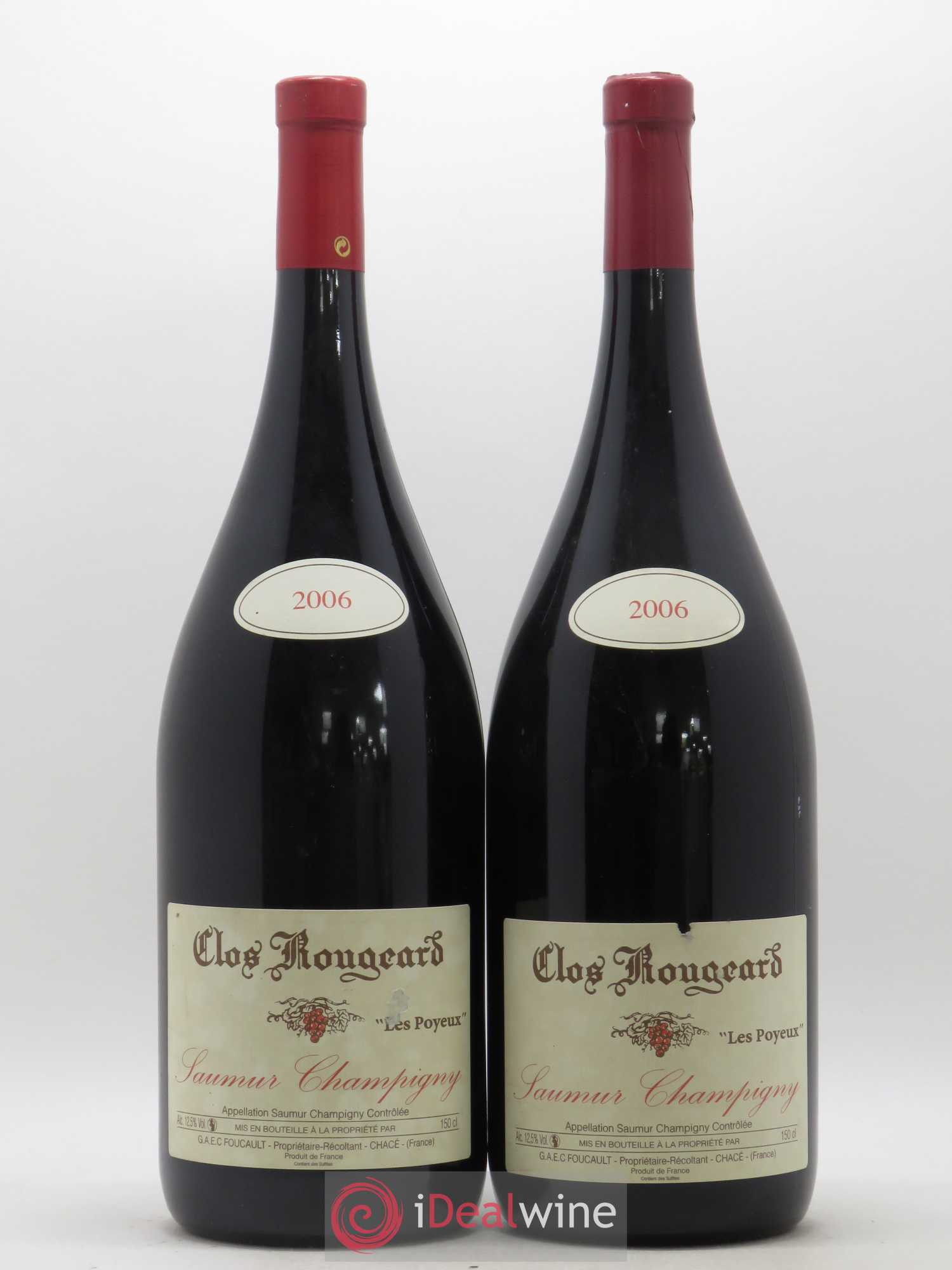 Saumur-Champigny Les Poyeux Clos Rougeard 2006 - Lot de 2 magnums - 0