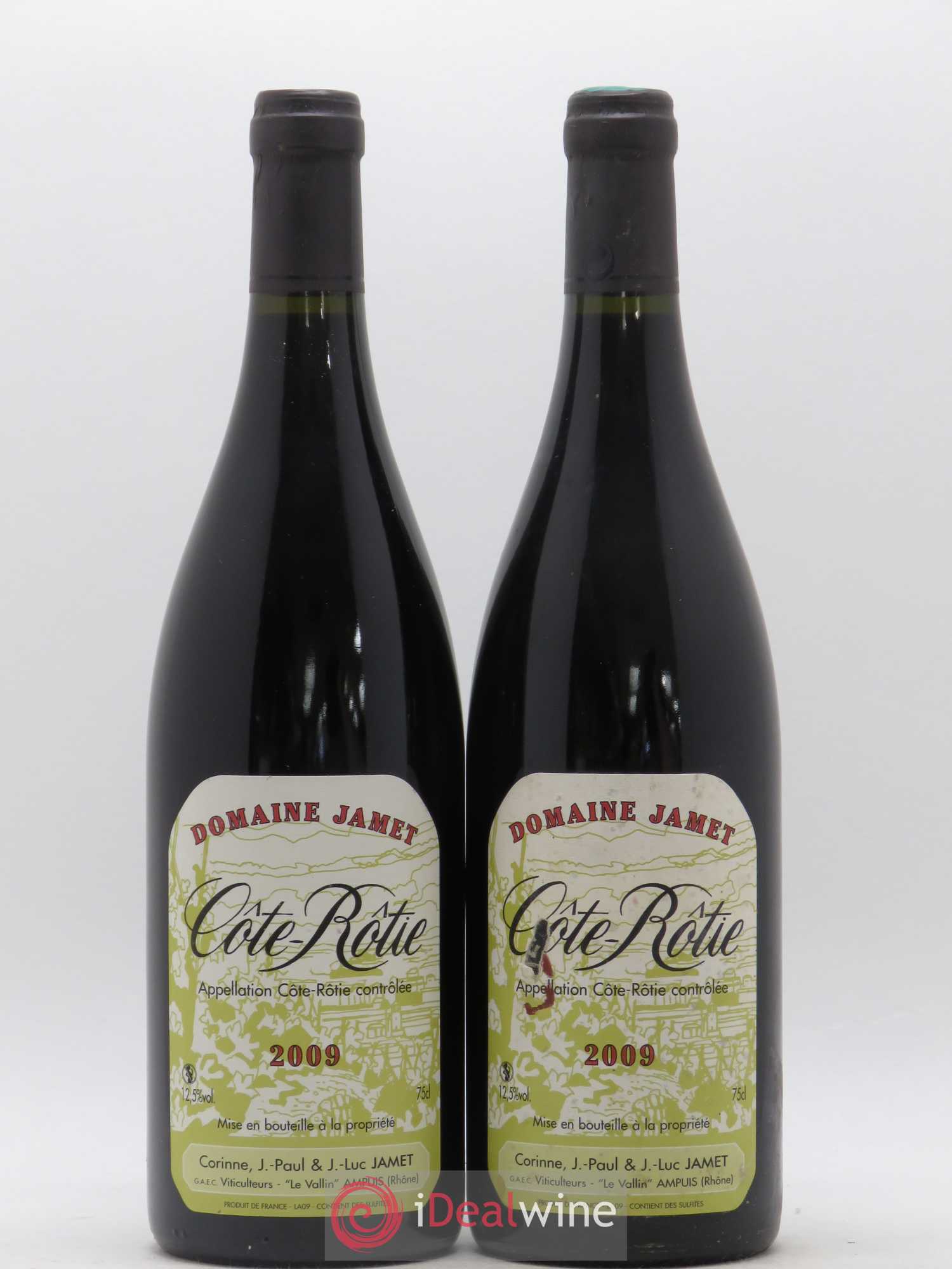 Côte-Rôtie Jamet (Domaine) 2009 - Lot de 2 bouteilles - 0