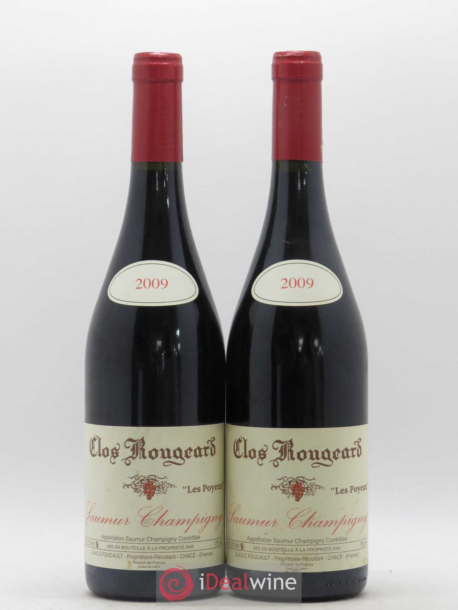 Saumur-Champigny Les Poyeux Clos Rougeard 2009 - Lot de 2 bouteilles - 0