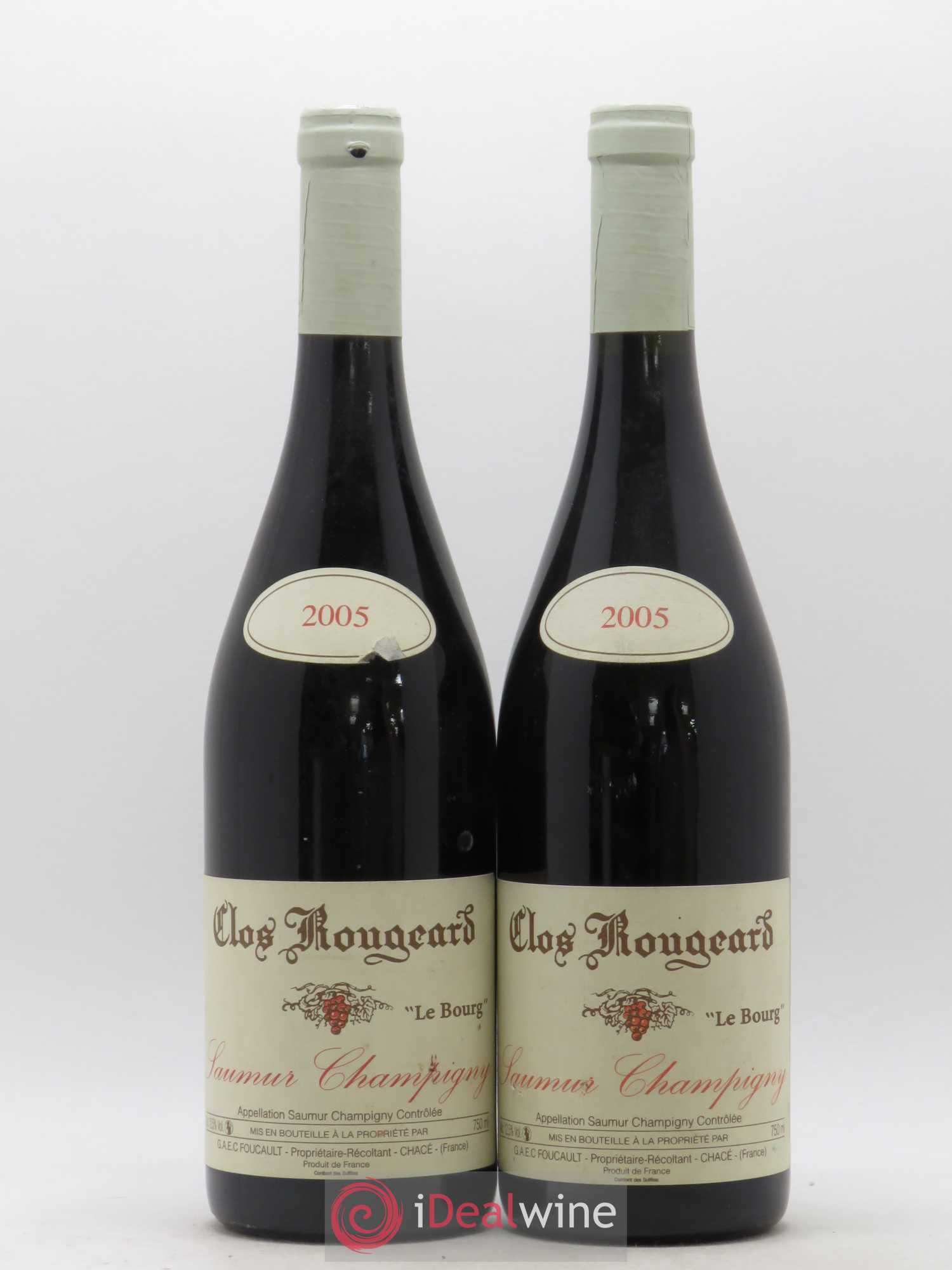 Saumur-Champigny Le Bourg Clos Rougeard 2005 - Lot de 2 bouteilles - 0