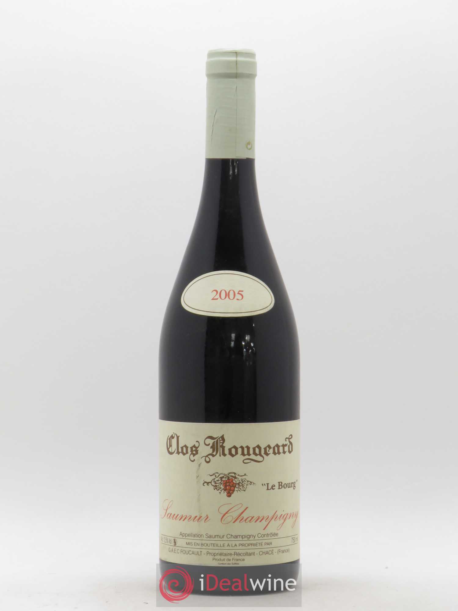 Saumur-Champigny Le Bourg Clos Rougeard 2005 - Lot de 1 bouteille - 0