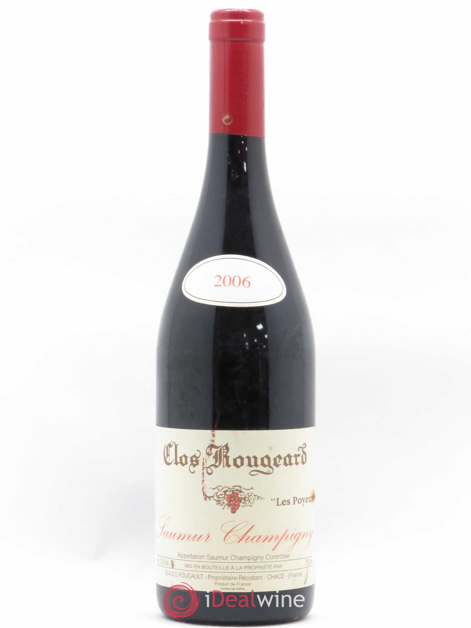 Saumur-Champigny Les Poyeux Clos Rougeard 2006 - Lot de 1 bouteille - 0