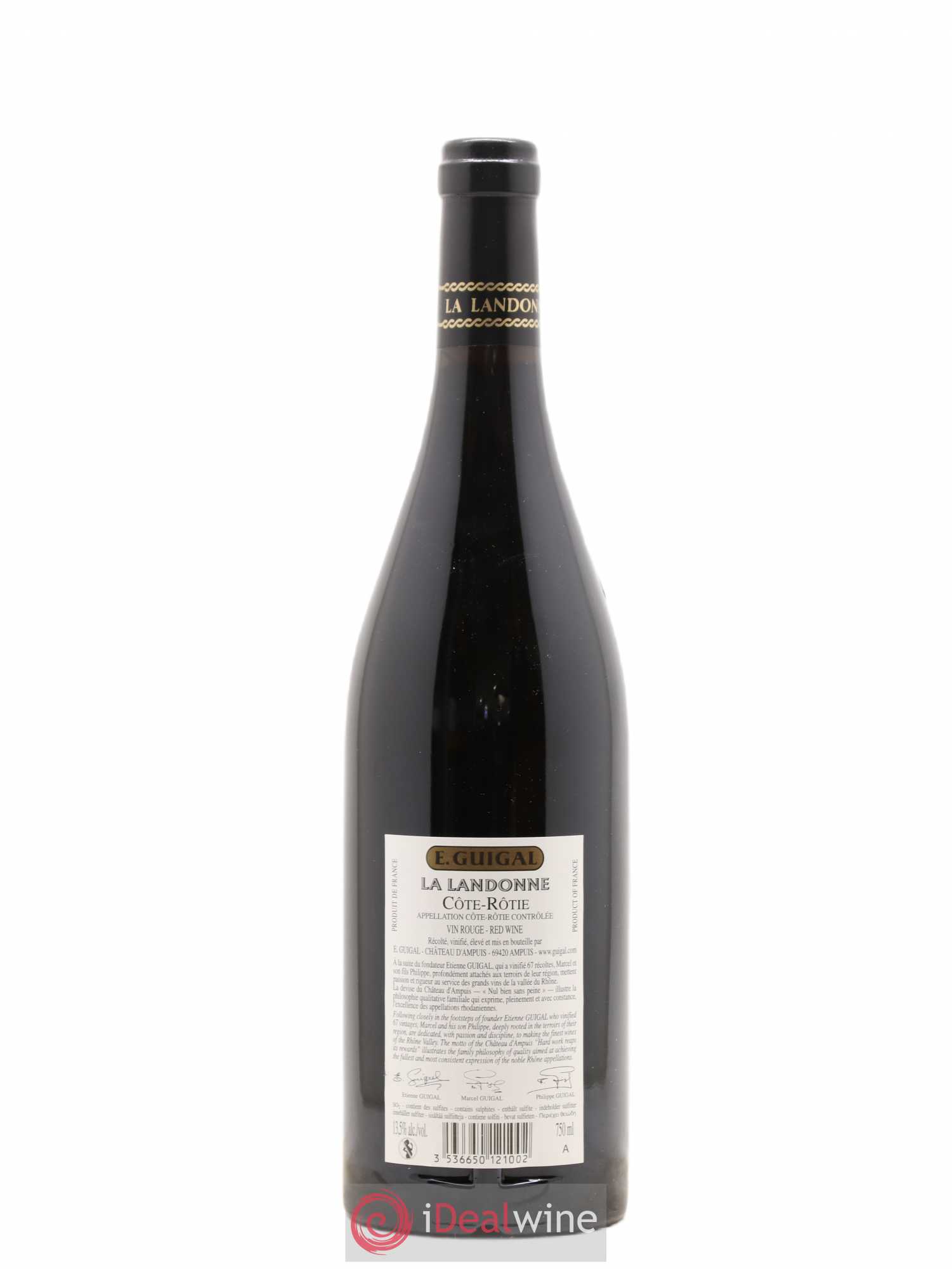 Côte-Rôtie La Landonne Guigal 2016 - Lot de 1 bouteille - 1