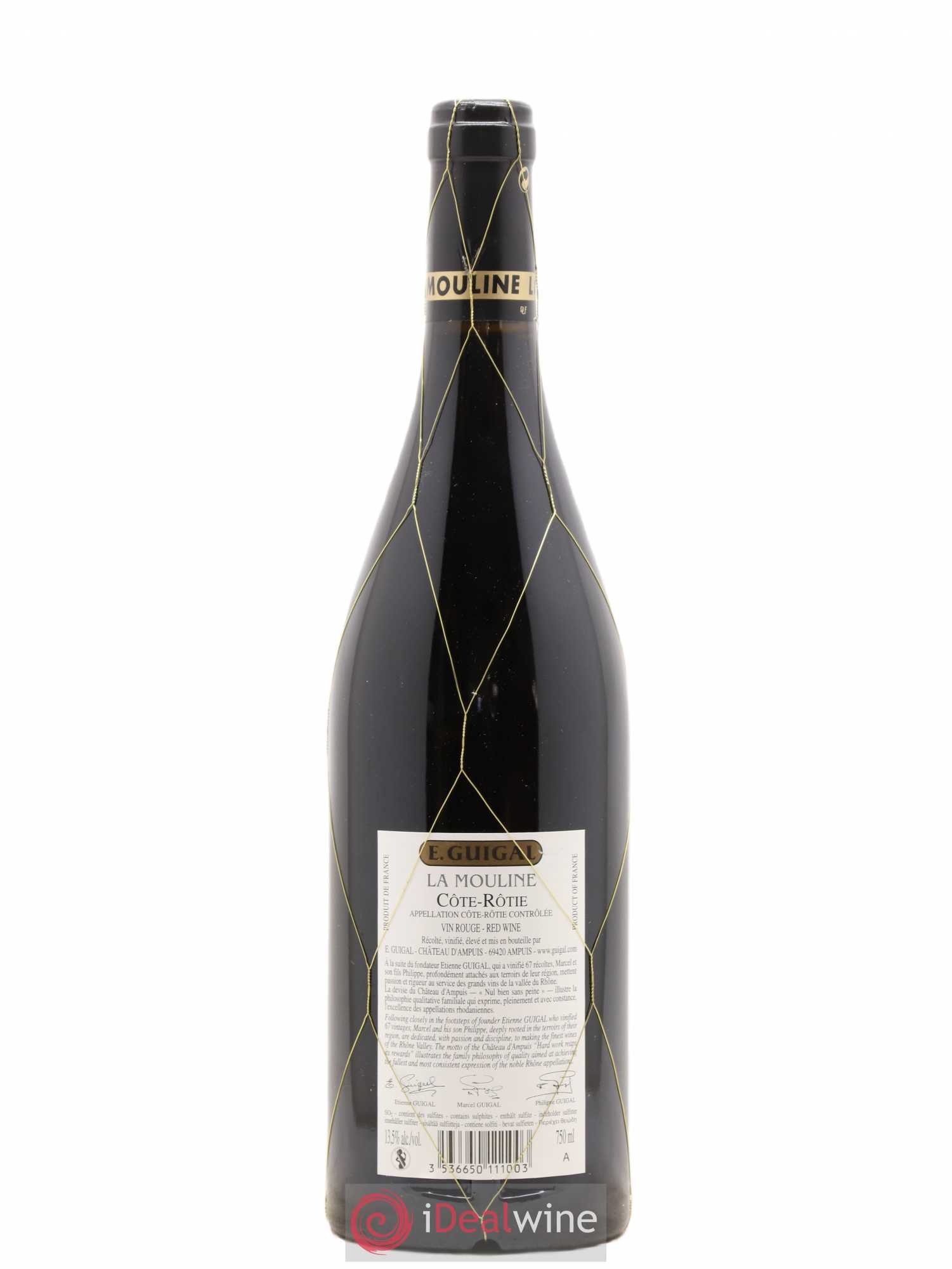 Côte-Rôtie La Mouline Guigal 2016 - Lot de 1 bouteille - 1