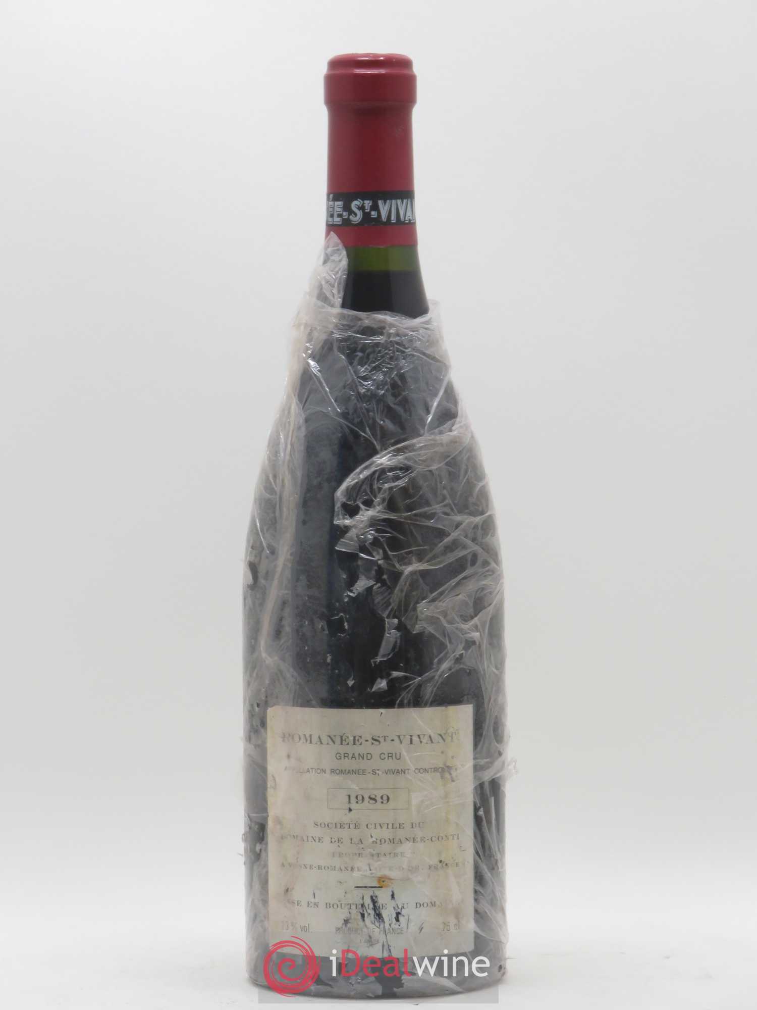 Romanée-Saint-Vivant Grand Cru Domaine de la Romanée-Conti 1989 - Lot de 1 bouteille - 1
