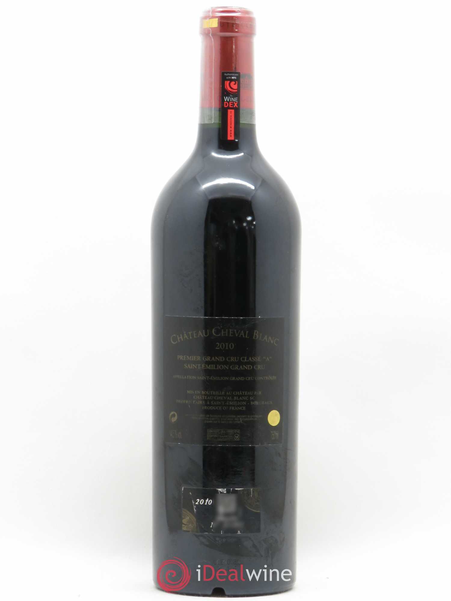 Château Cheval Blanc 1er Grand Cru Classé A 2010 - Lot de 1 bouteille - 1