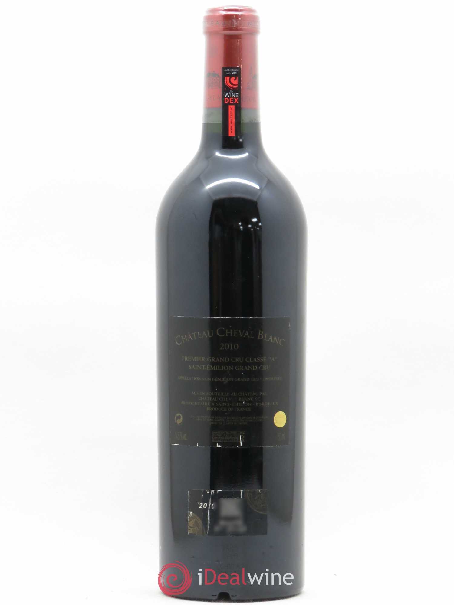 Château Cheval Blanc 1er Grand Cru Classé A 2010 - Lot de 1 bouteille - 1