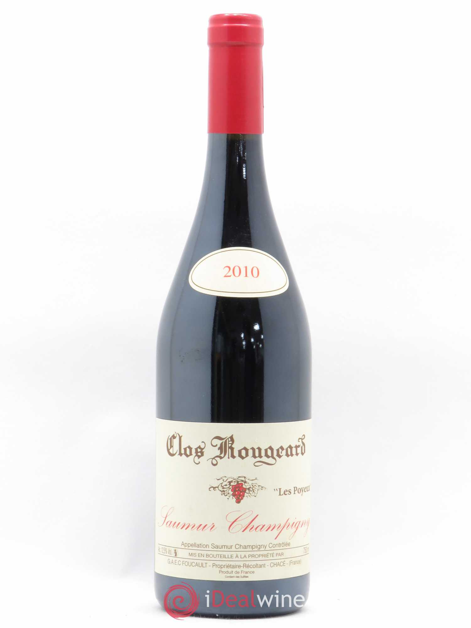 Saumur-Champigny Les Poyeux Clos Rougeard 2010 - Lot de 1 bouteille - 0