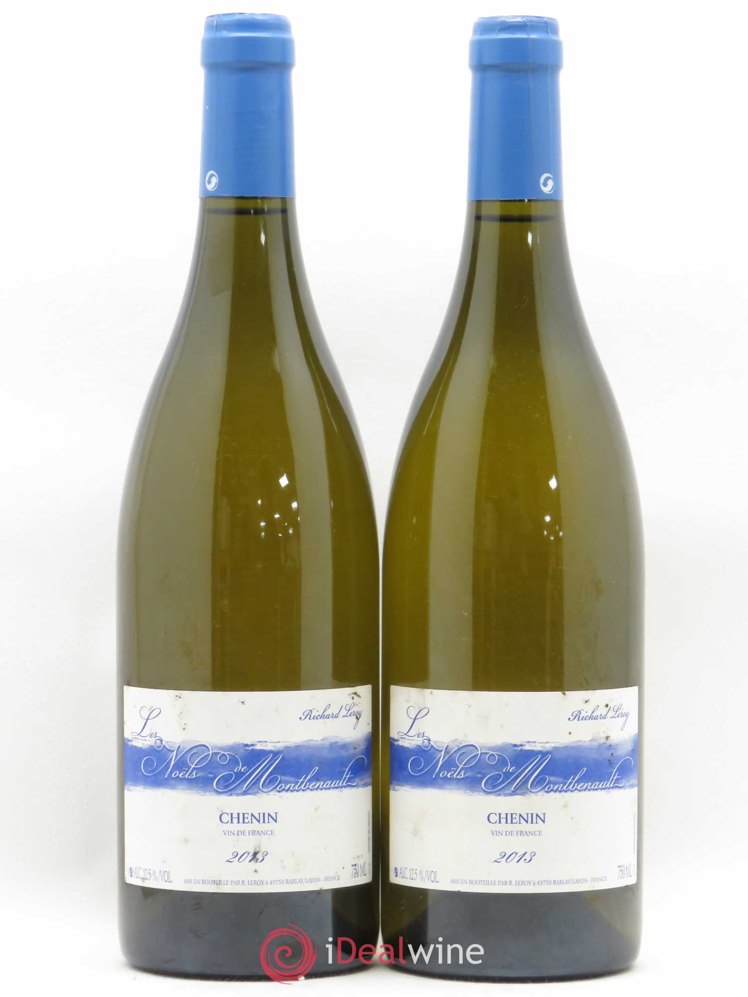Vin de France Les Noëls de Montbenault Richard Leroy 2013 - Lot de 2 bouteilles - 0