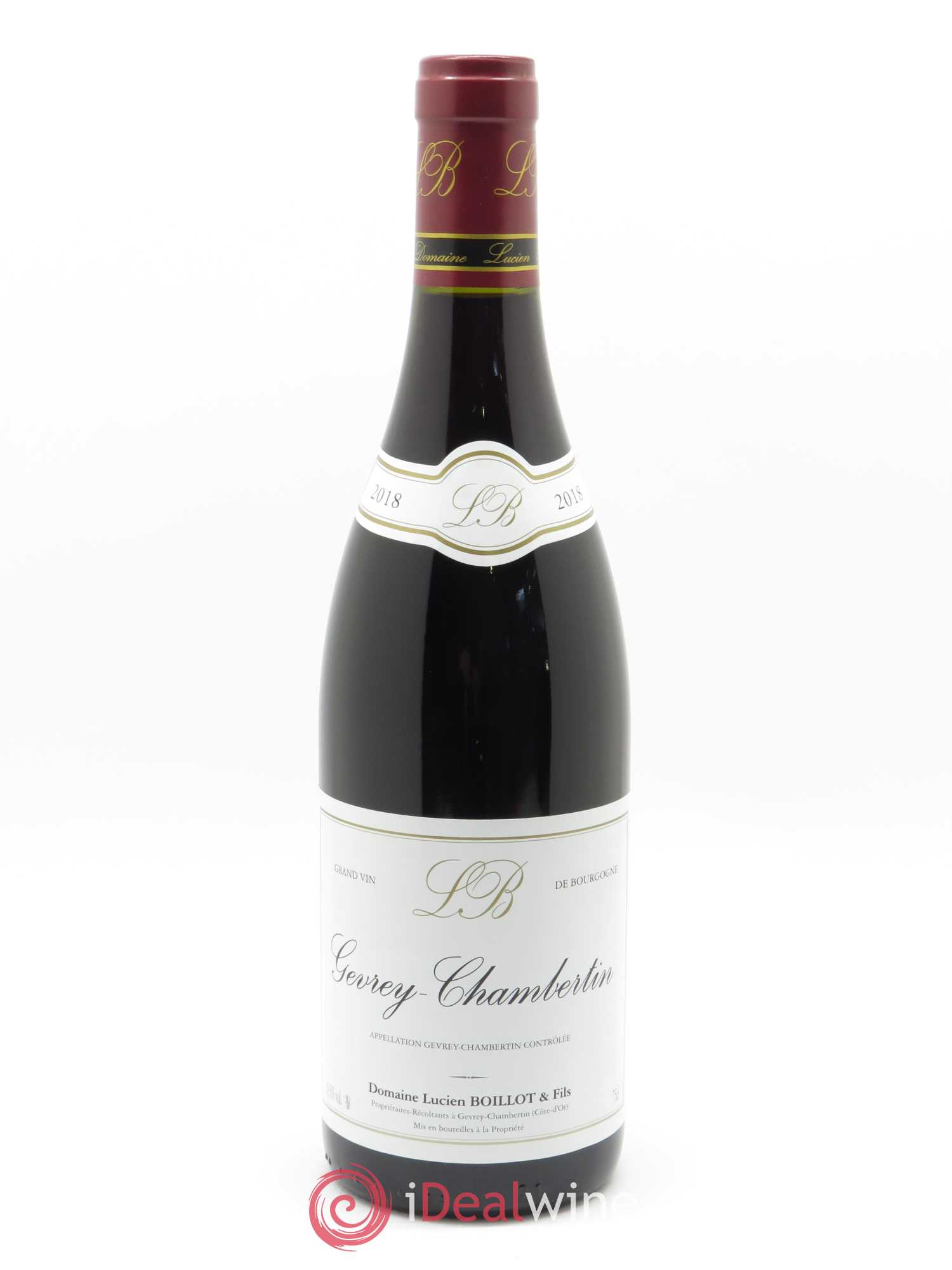 Gevrey-Chambertin Lucien Boillot & Fils (Domaine) 2018 - Lot de 1 bouteille - 0