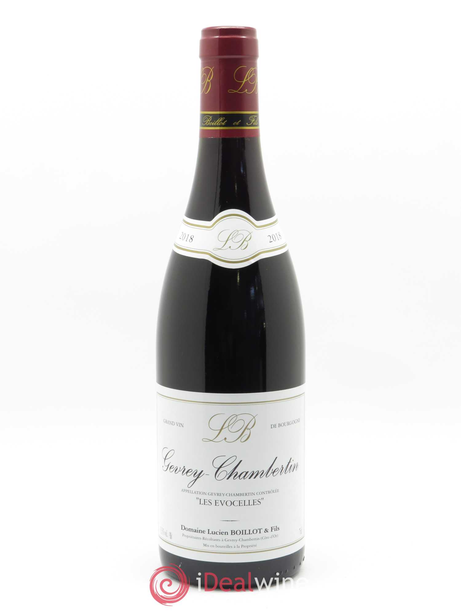 Gevrey-Chambertin Les Evocelles Lucien Boillot & Fils (Domaine) 2018 - Lot de 1 bouteille - 0