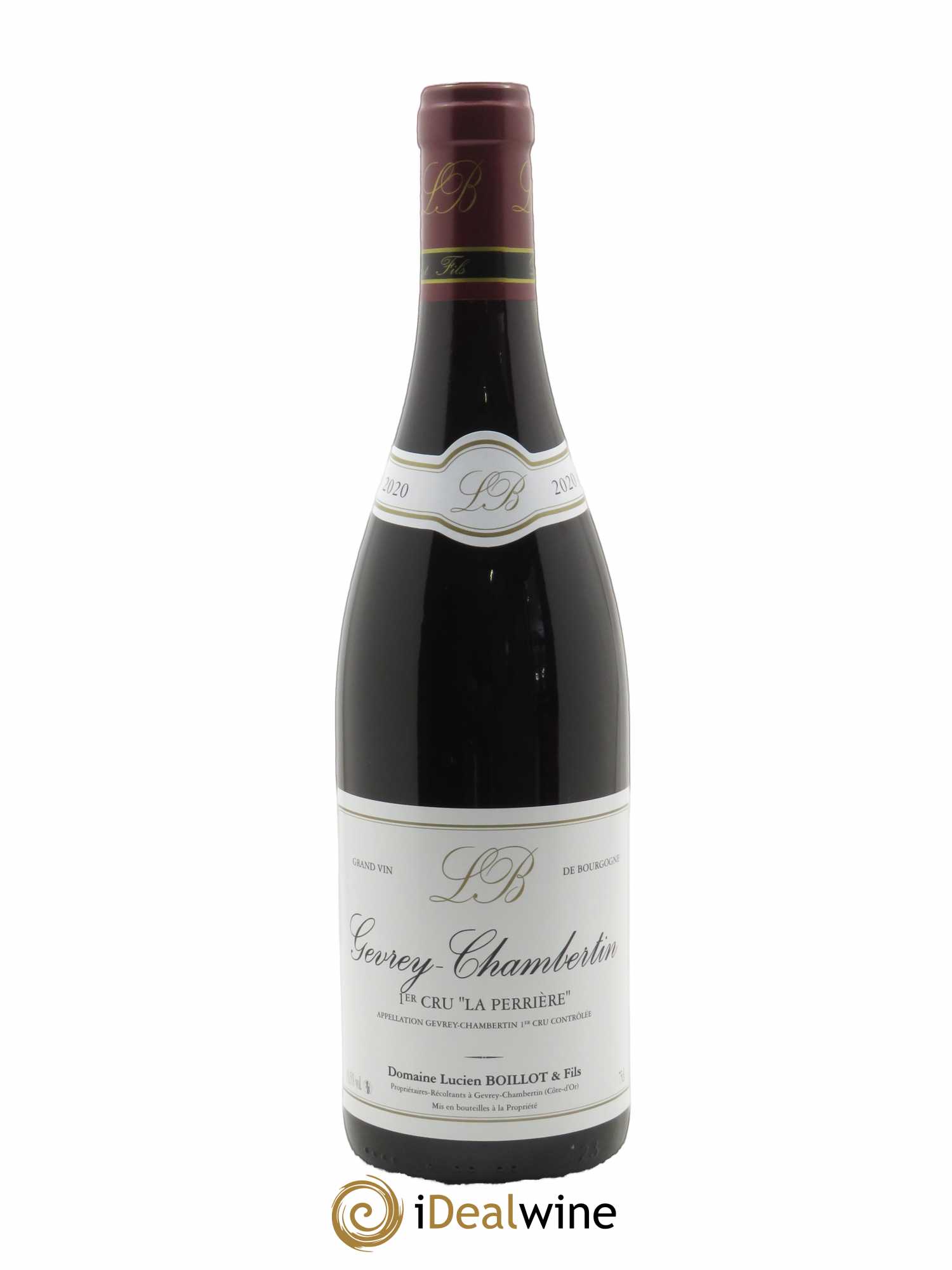 Gevrey-Chambertin 1er Cru La Perrière Lucien Boillot & Fils (Domaine) 2020 - Lot de 1 bouteille - 0