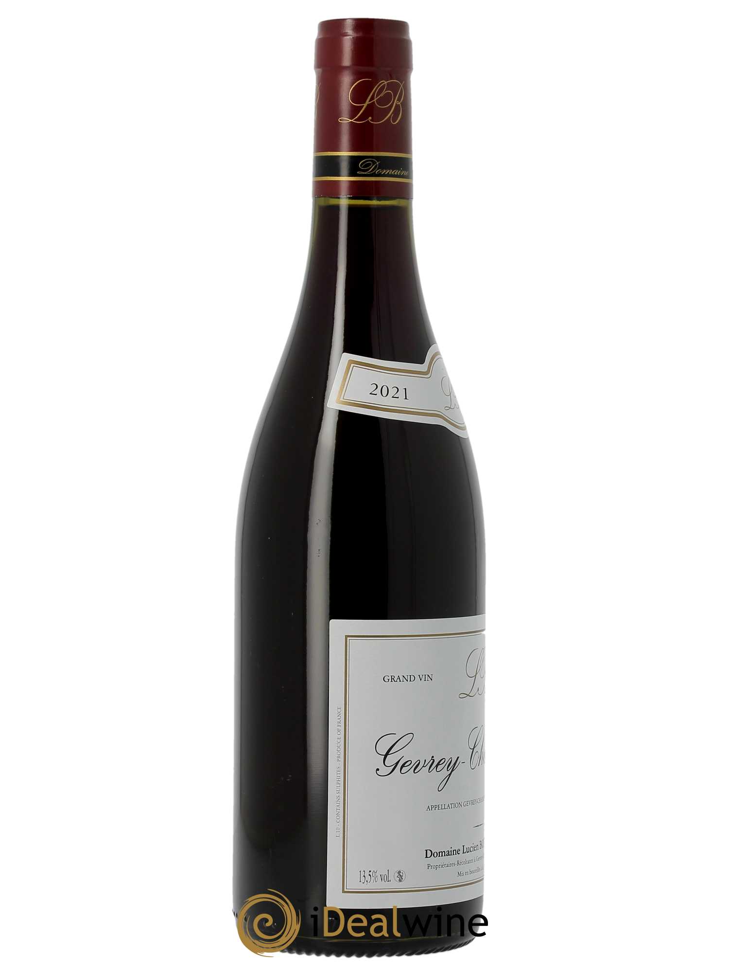 Gevrey-Chambertin Lucien Boillot & Fils (Domaine) 2021 - Lot of 1 bottle - 2
