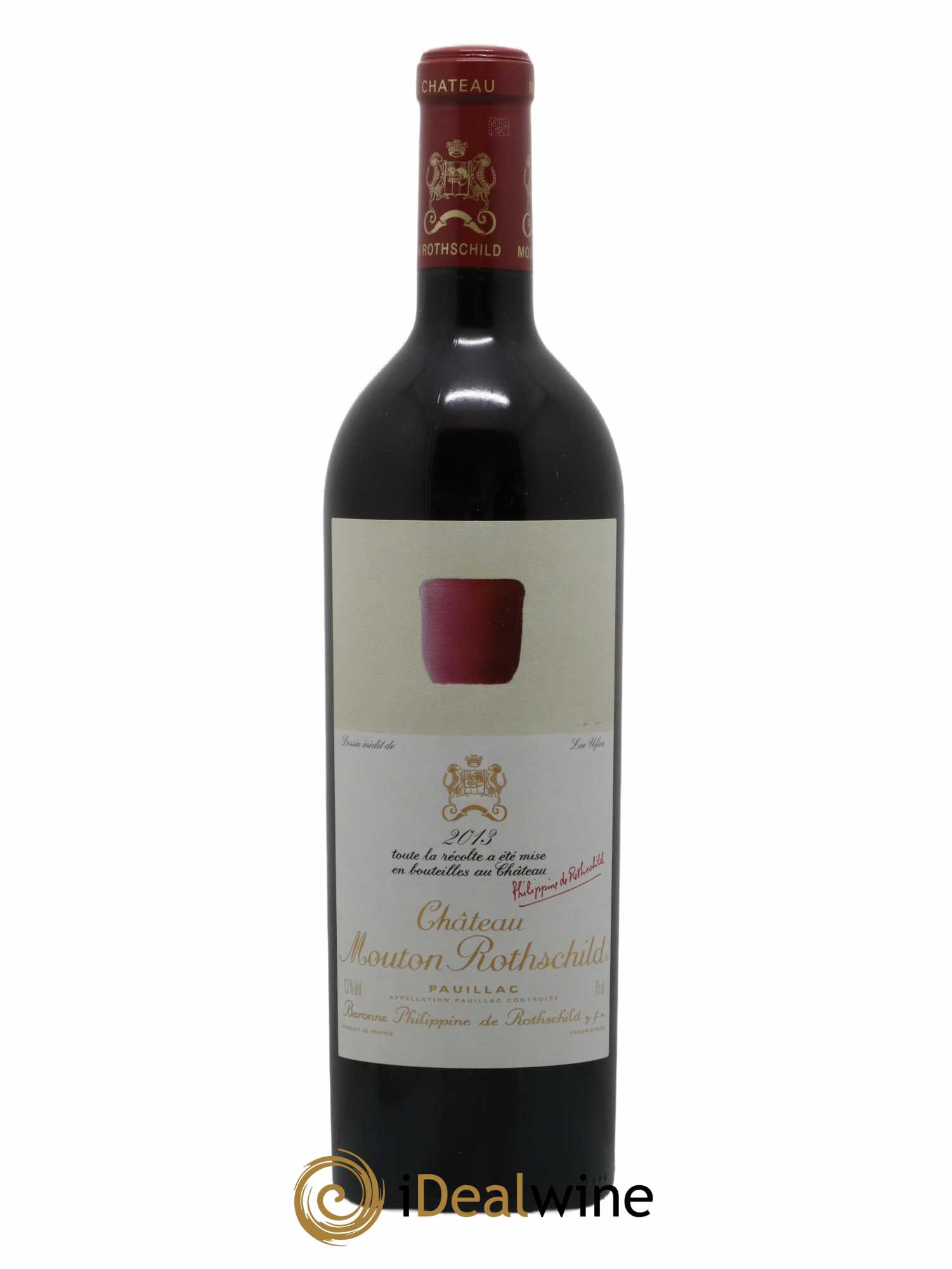 Château Mouton Rothschild 1er Grand Cru Classé 2013 - Lot de 1 bouteille - 0
