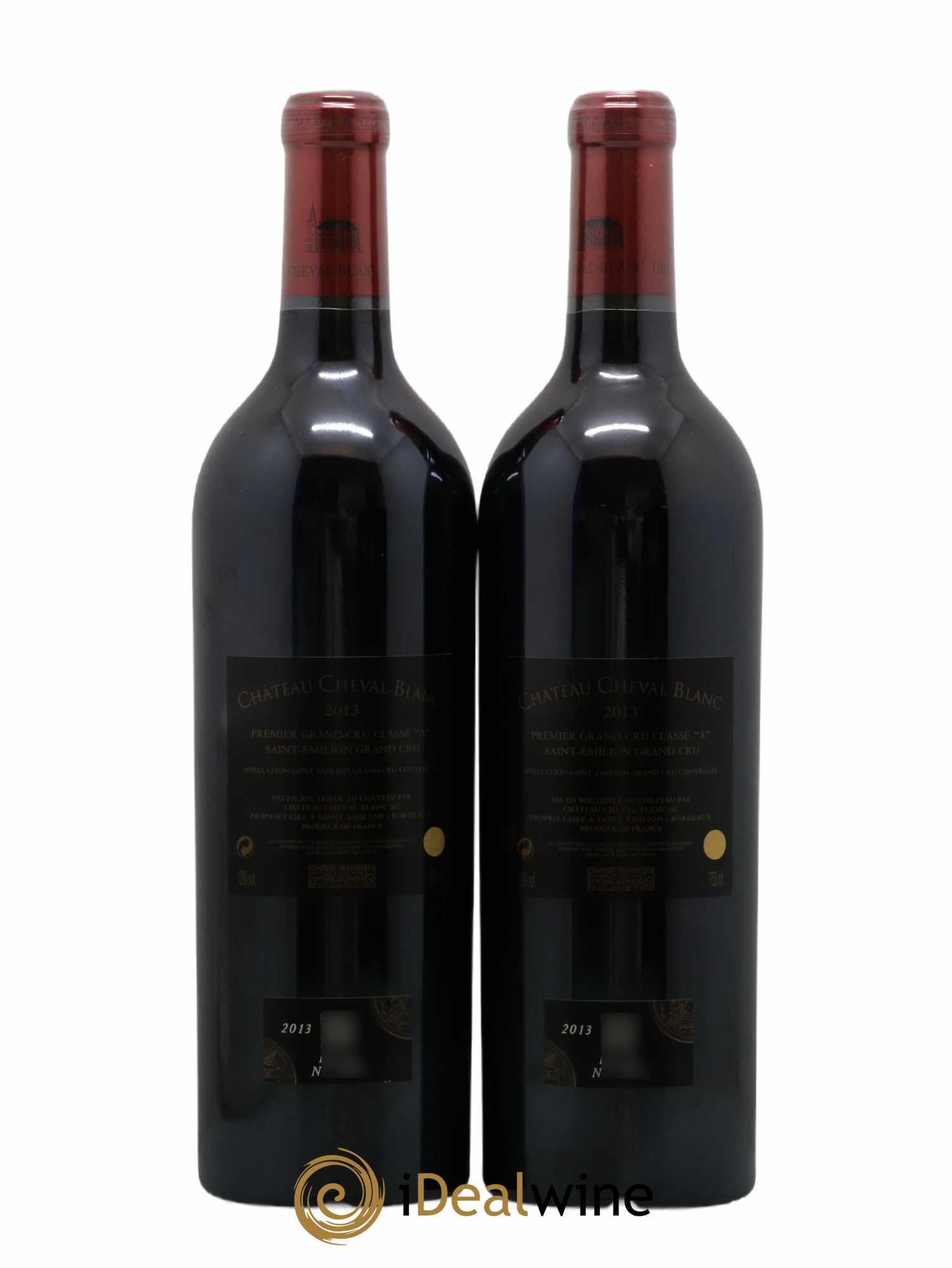 Château Cheval Blanc 1er Grand Cru Classé A 2013 - Lot de 2 bouteilles - 1