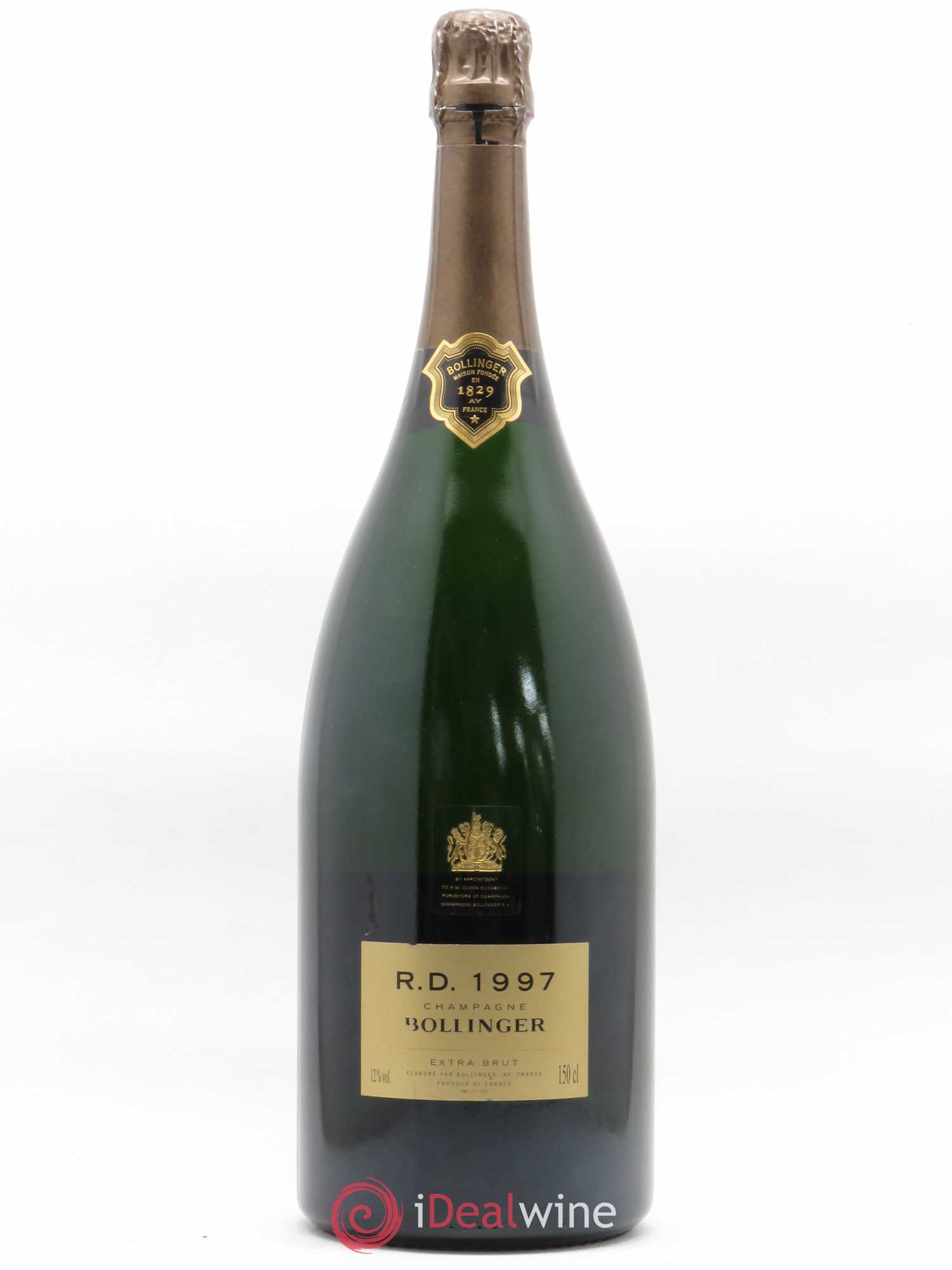 R.D. Extra-Brut Bollinger 1997 - Lot de 1 magnum - 0