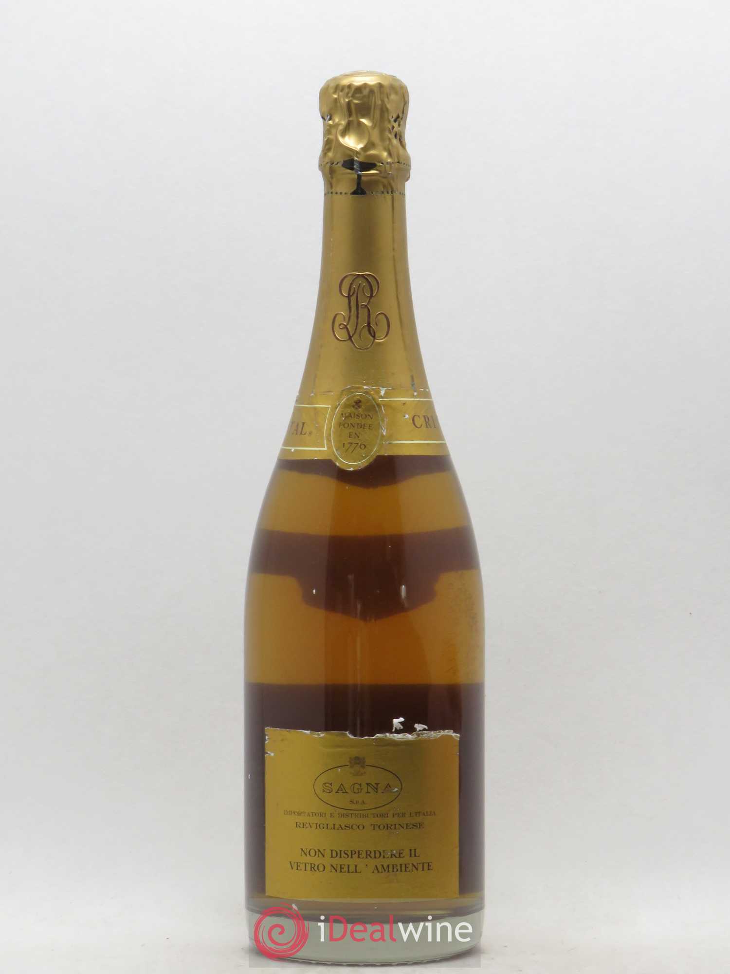 Cristal Louis Roederer 1986 - Lot de 1 bouteille - 1