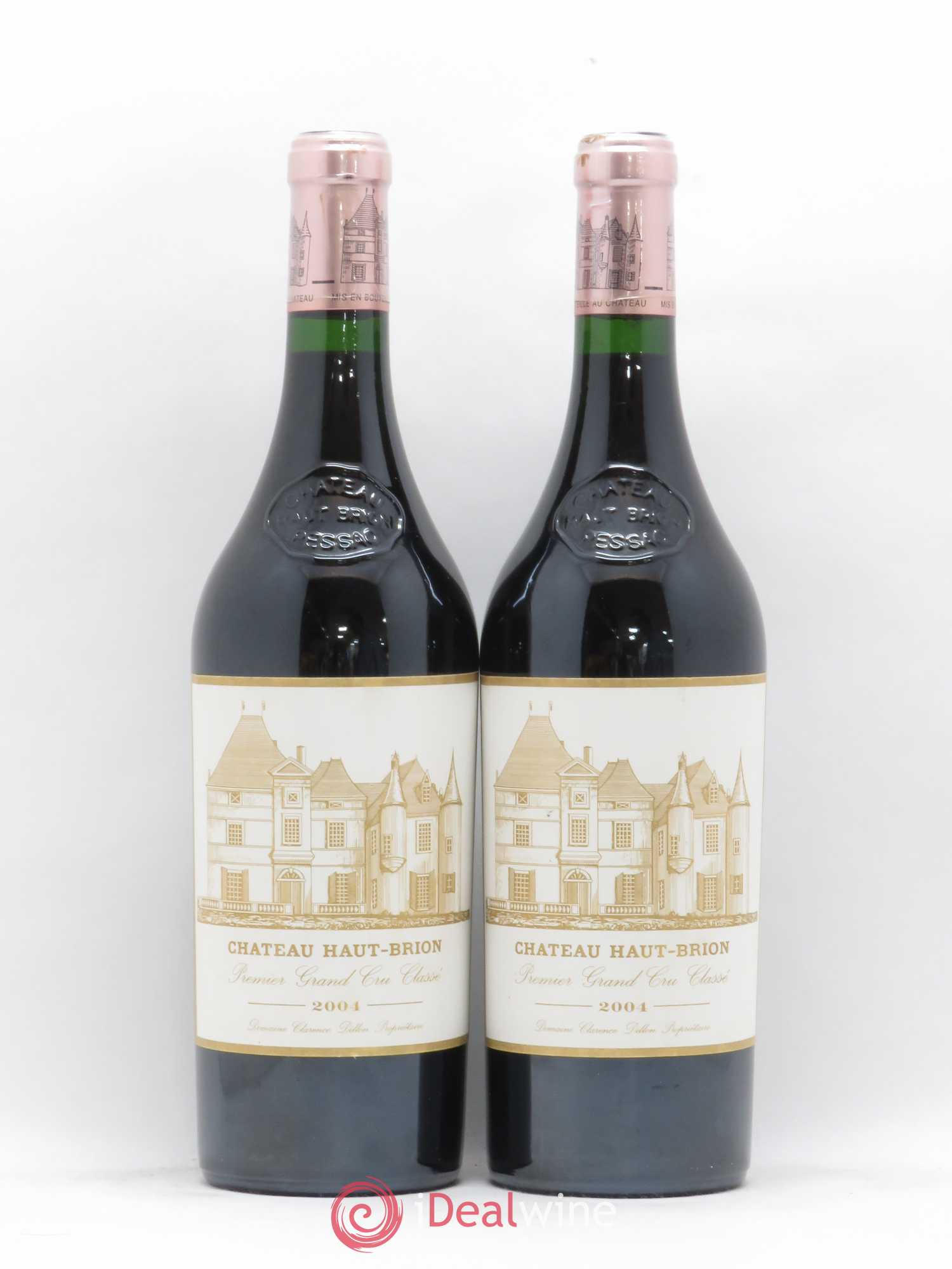 Château Haut Brion 1er Grand Cru Classé 2004 - Lot de 2 bouteilles - 0
