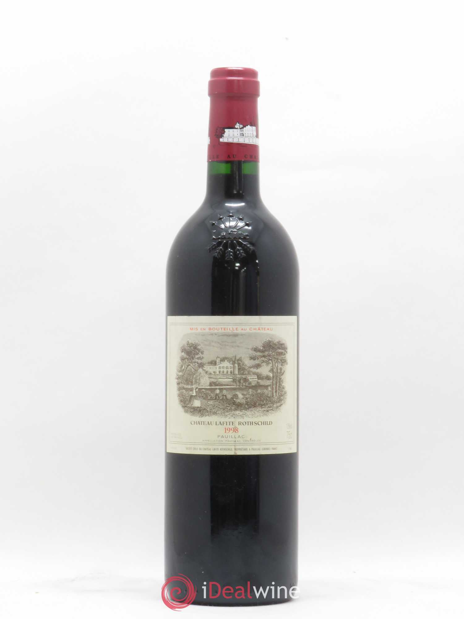 Château Lafite Rothschild 1er Grand Cru Classé 1998 - Lot de 1 bouteille - 0
