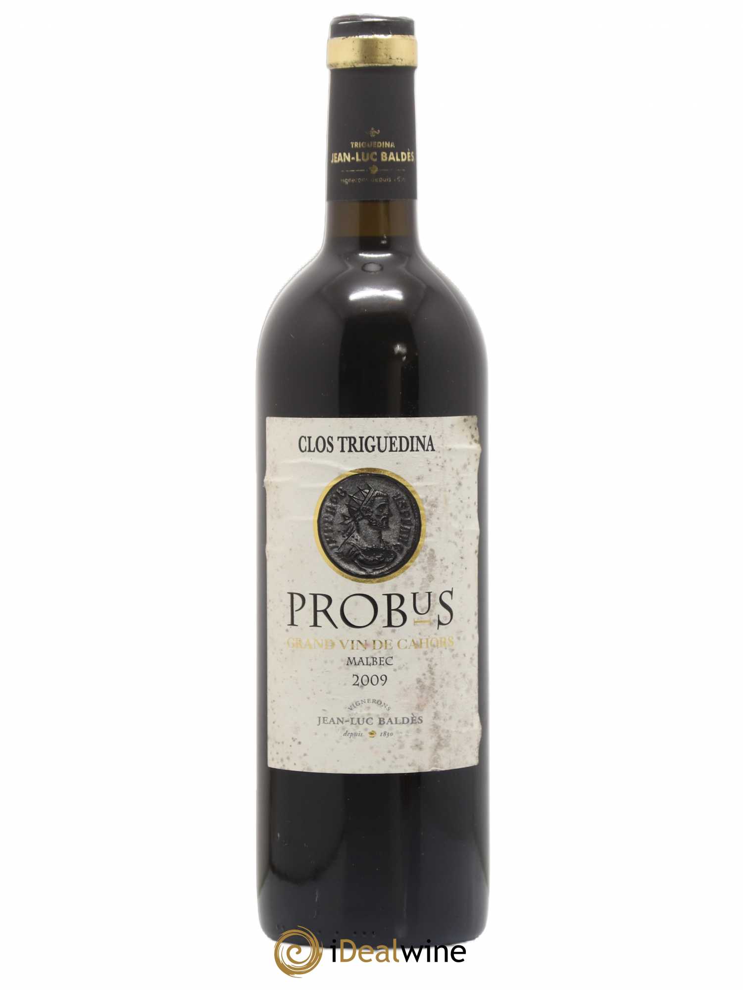 Cahors Clos Triguedina Probus Jean-Luc Baldès 2009 - Lot de 1 bouteille - 0