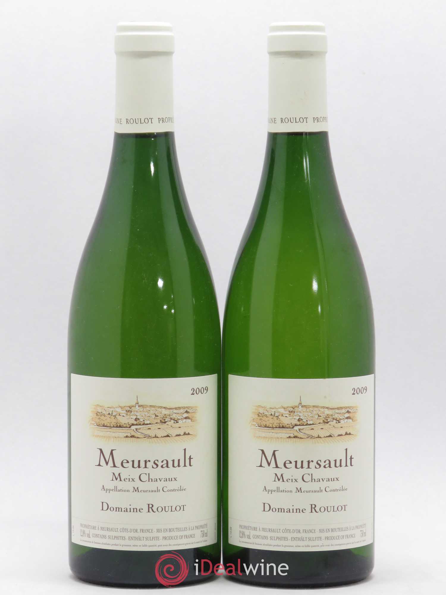 Meursault Meix Chavaux Roulot (Domaine) 2009 - Lot de 2 bouteilles - 0