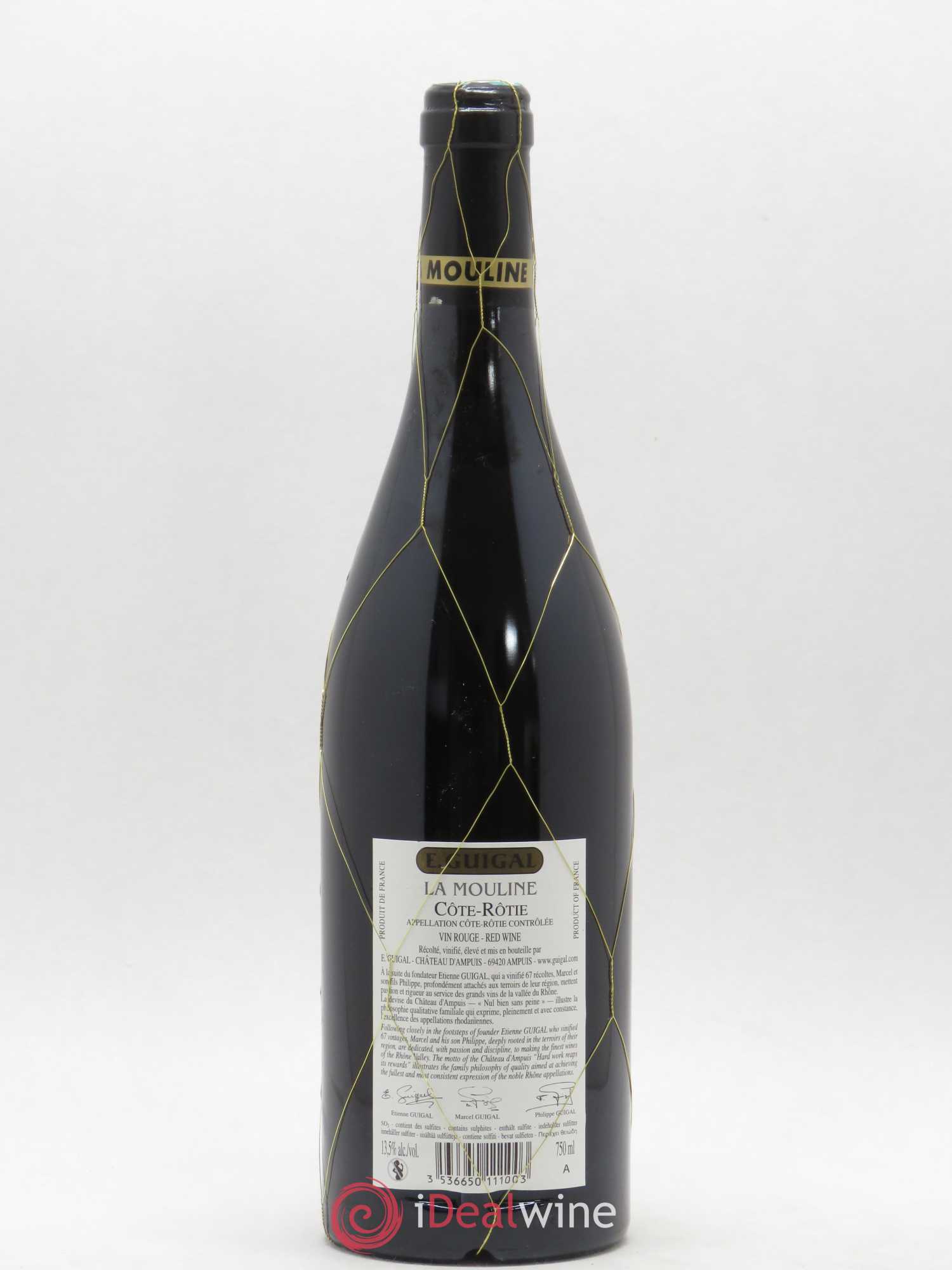 Côte-Rôtie La Mouline Guigal 2010 - Lot de 1 bouteille - 1