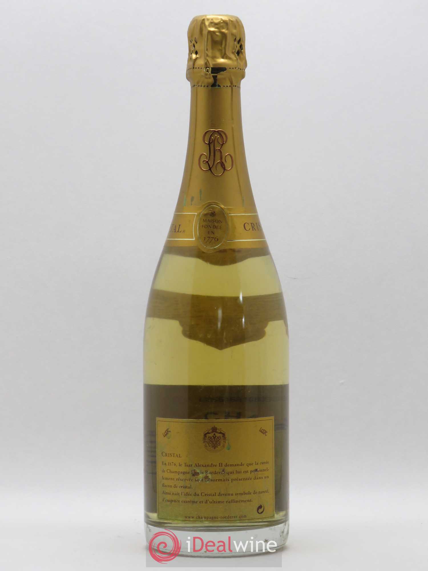 Cristal Louis Roederer 1997 - Lot de 1 bouteille - 1