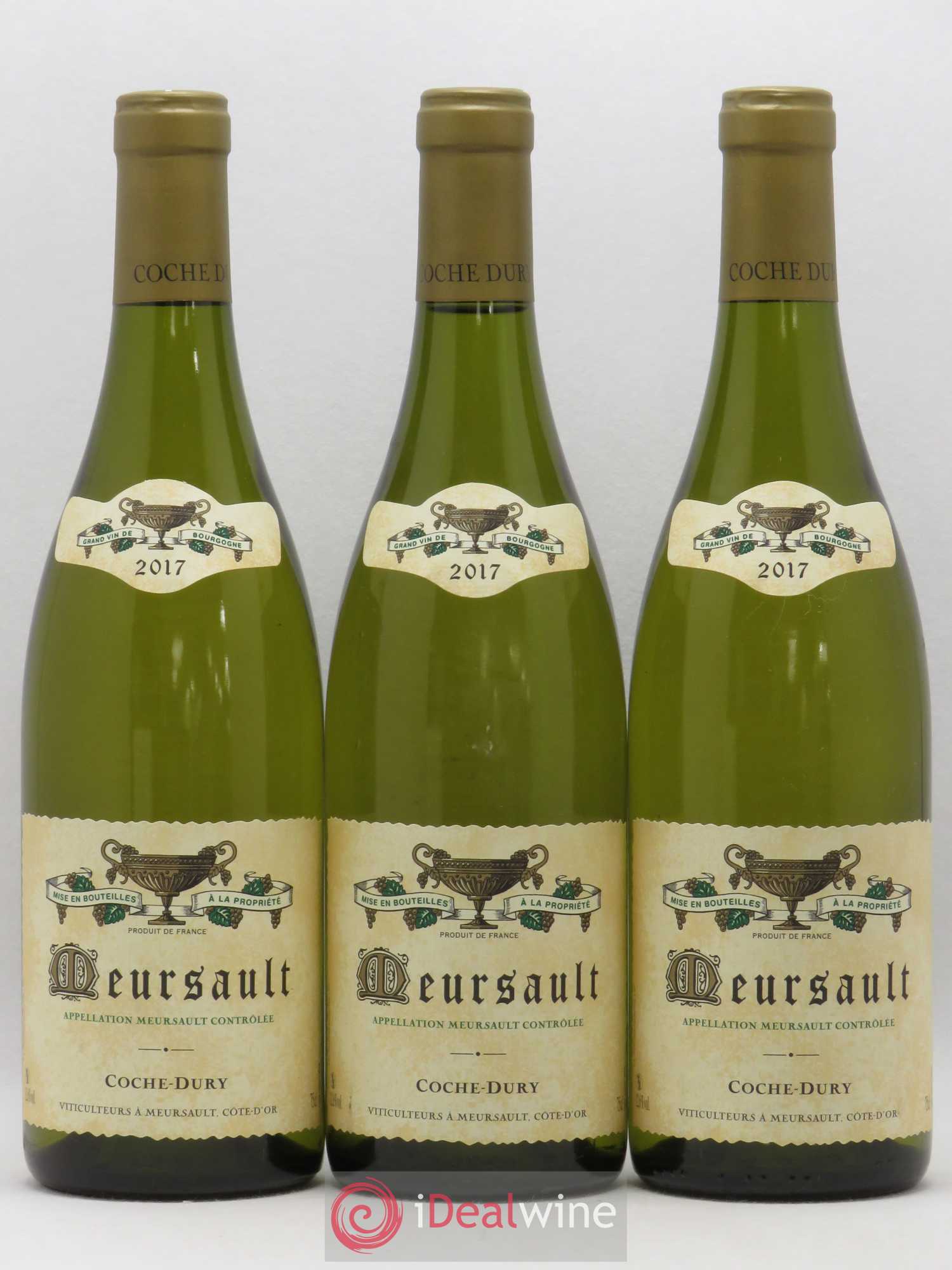 Meursault Coche Dury (Domaine) 2017 - Lot de 3 bouteilles - 0