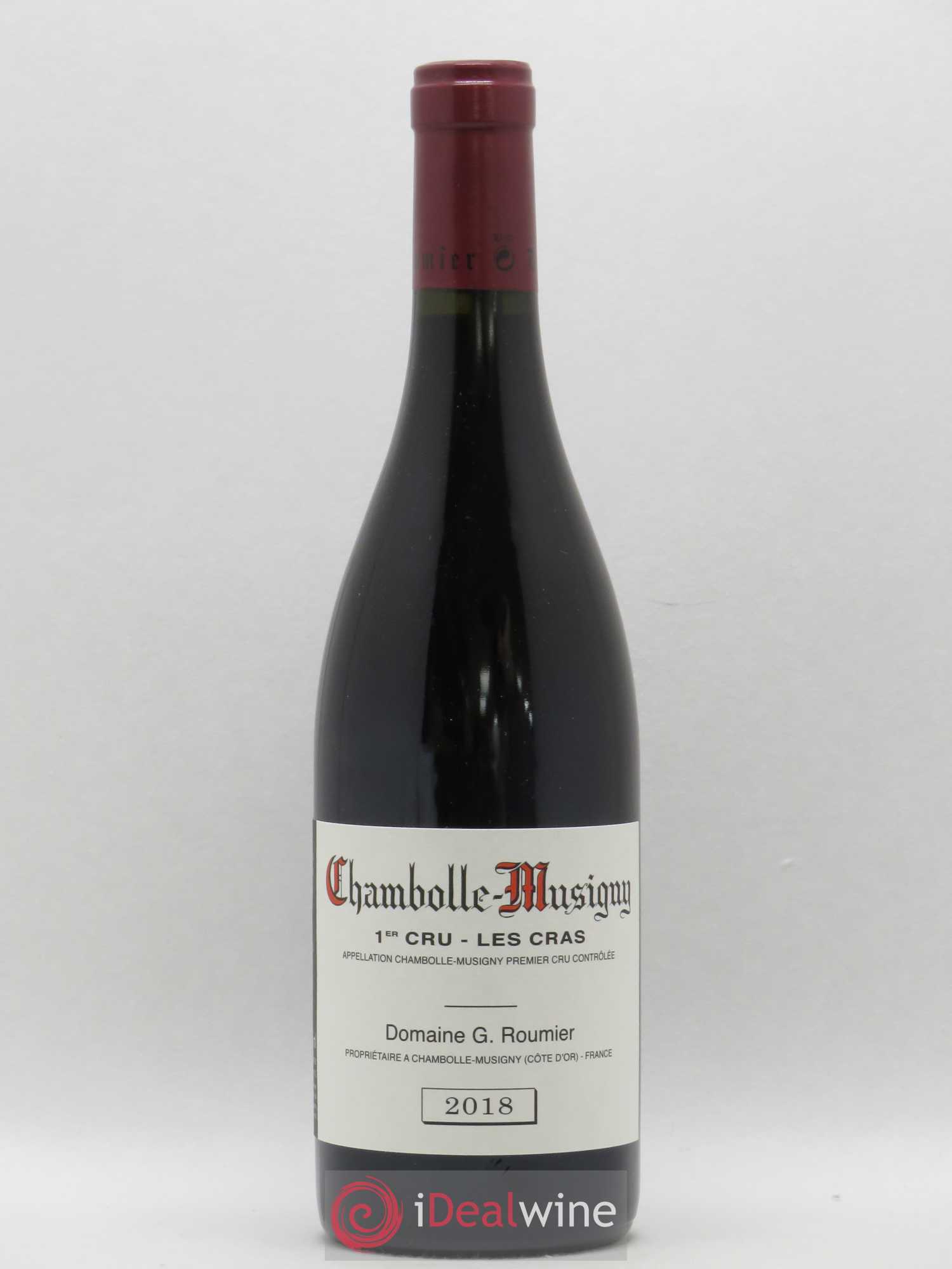 Chambolle-Musigny 1er Cru Les Cras Georges Roumier (Domaine) 2018 - Lot de 1 bouteille - 0