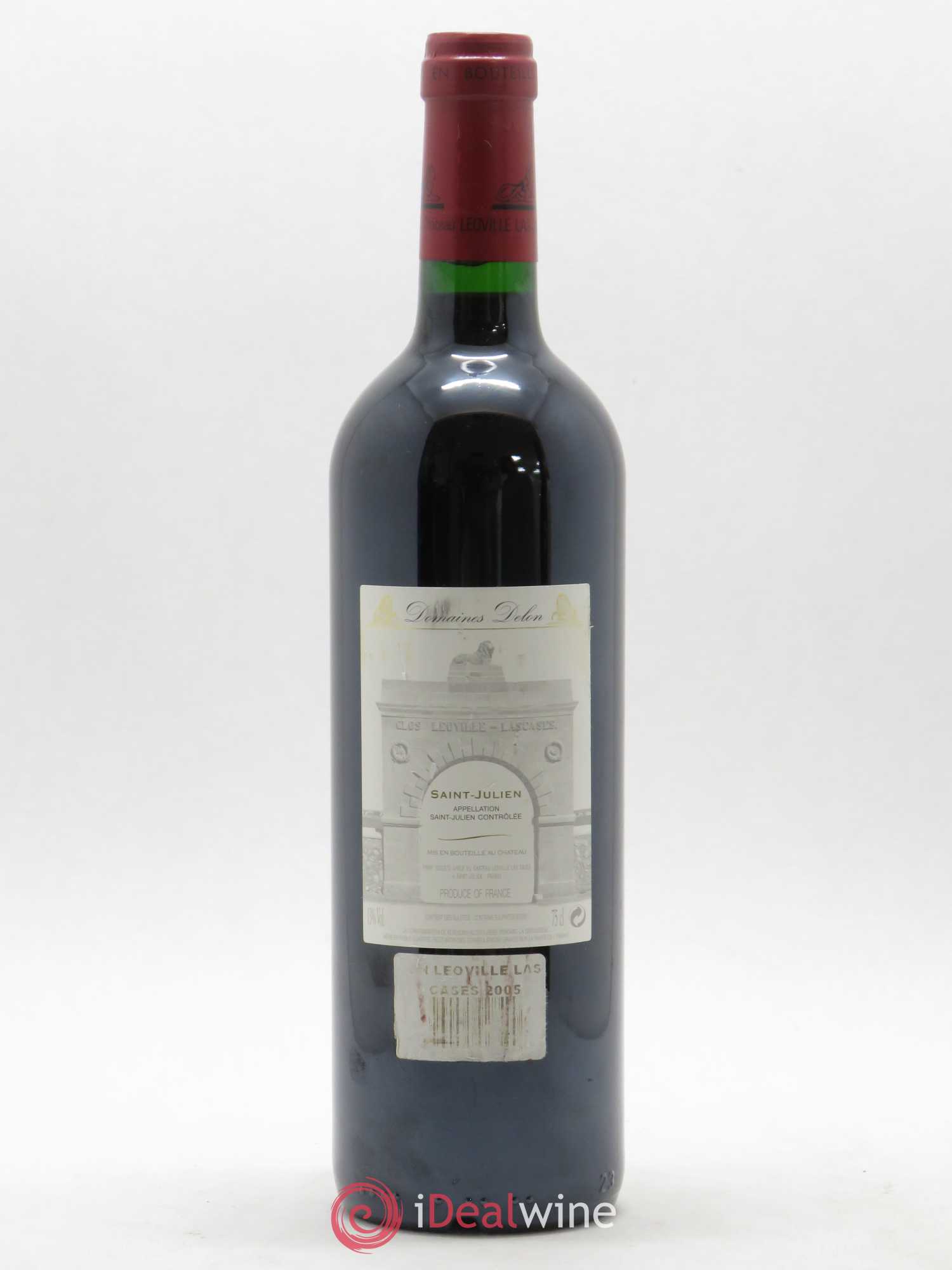 Château Léoville Las Cases 2ème Grand Cru Classé 2005 - Lot de 1 bouteille - 1