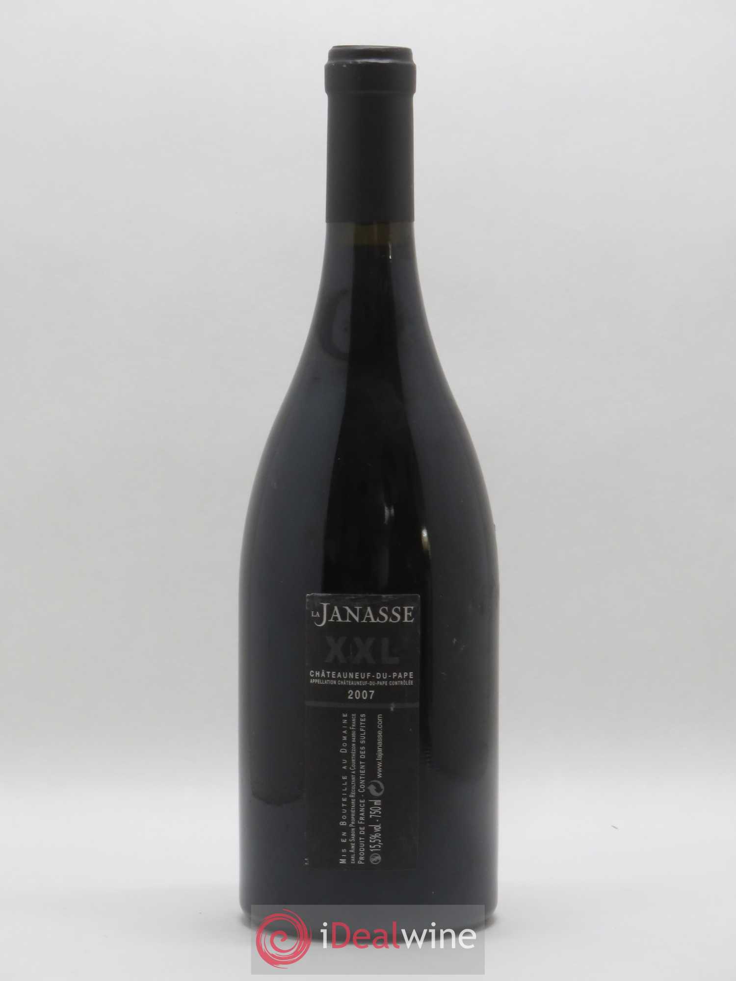 Châteauneuf-du-Pape Cuvée XXL La Janasse (Domaine de) 2007 - Lot de 1 bouteille - 1