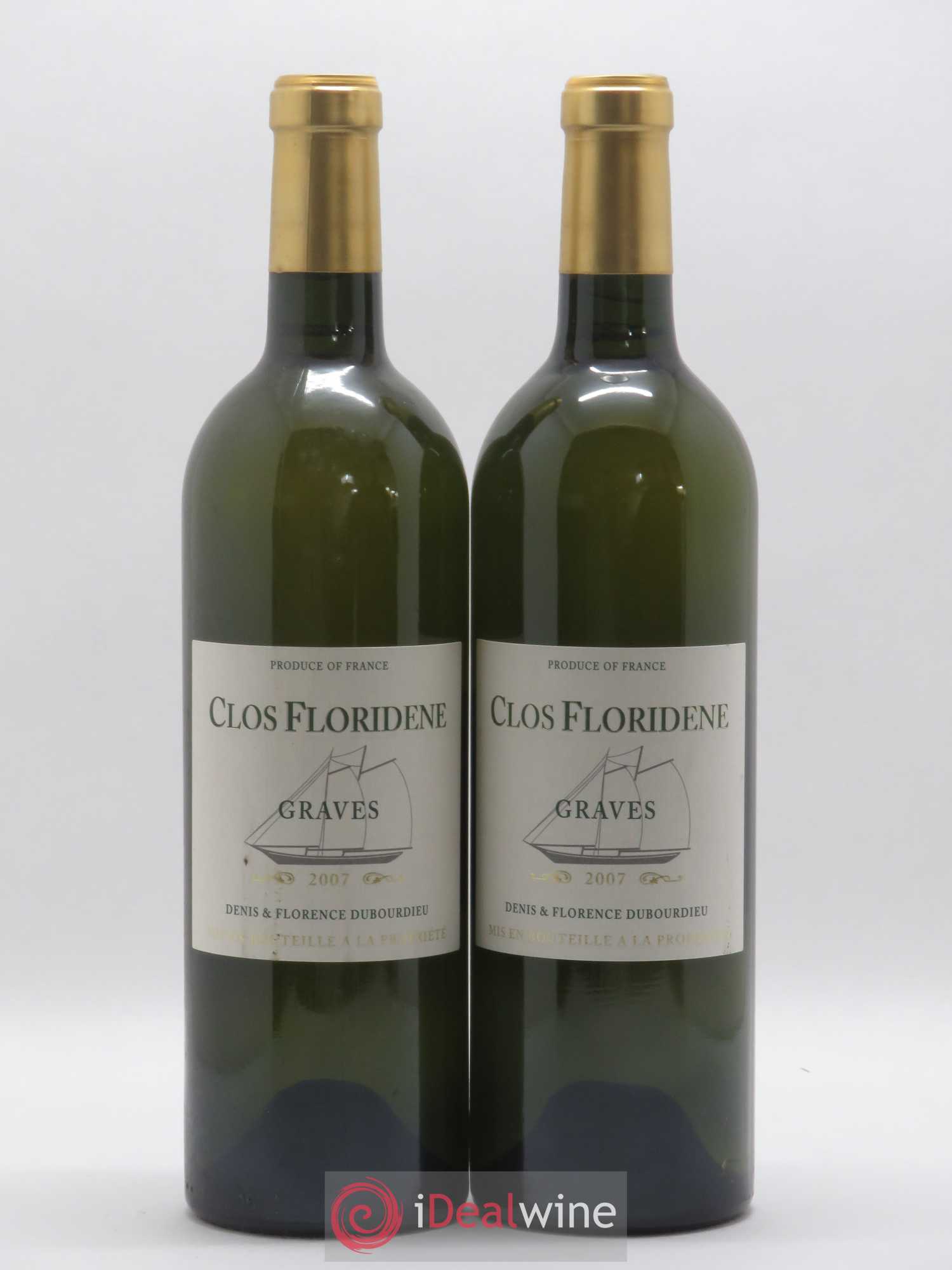 Clos Floridène 2007 - Lot de 2 bouteilles - 0