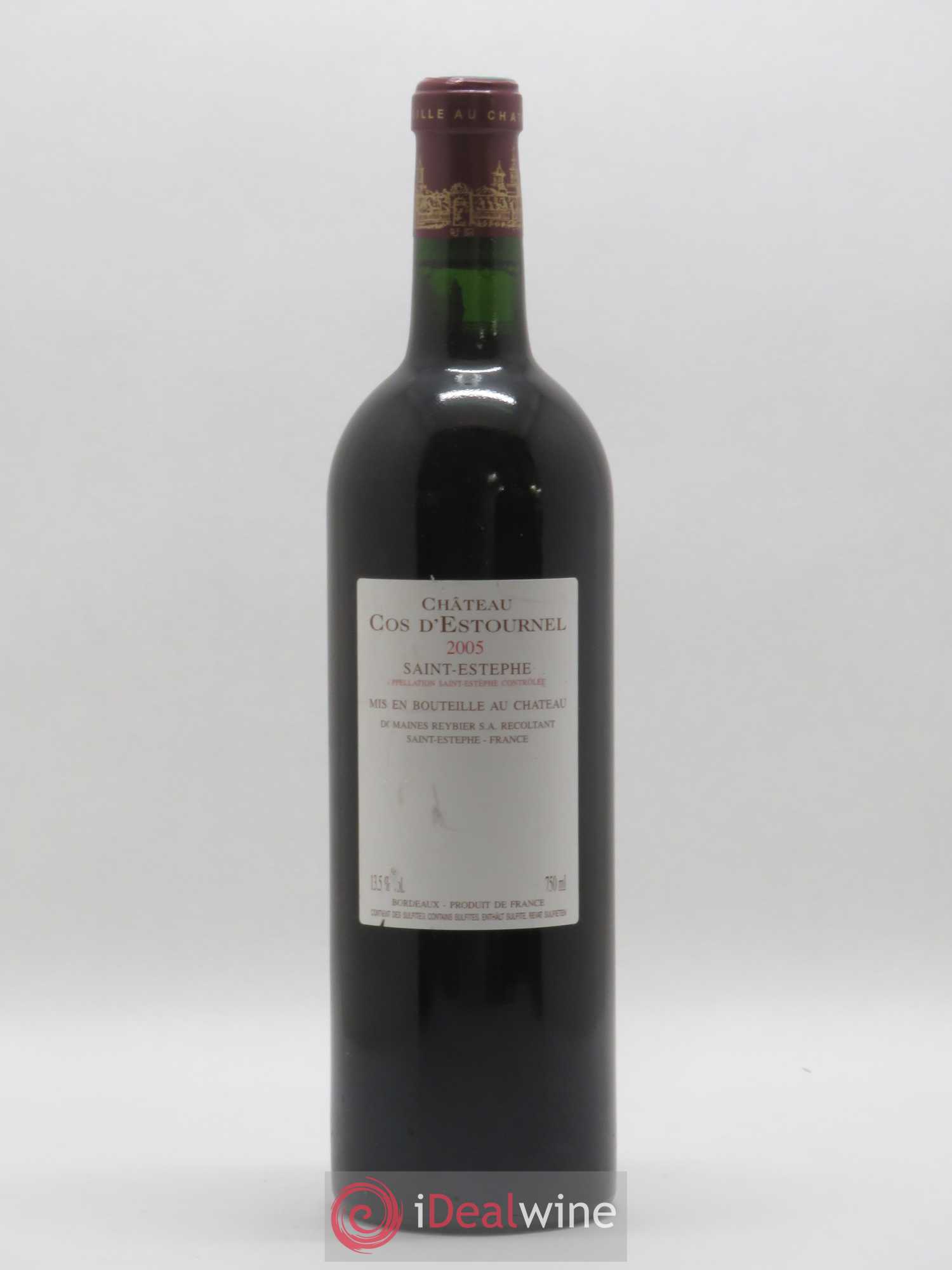 Cos d'Estournel 2ème Grand Cru Classé 2005 - Lot de 1 bouteille - 1