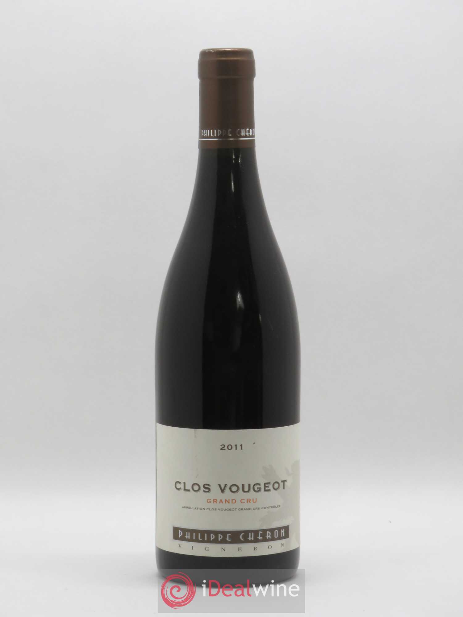 Clos de Vougeot Grand Cru Philippe Cheron 2011 - Lot de 1 bouteille - 0