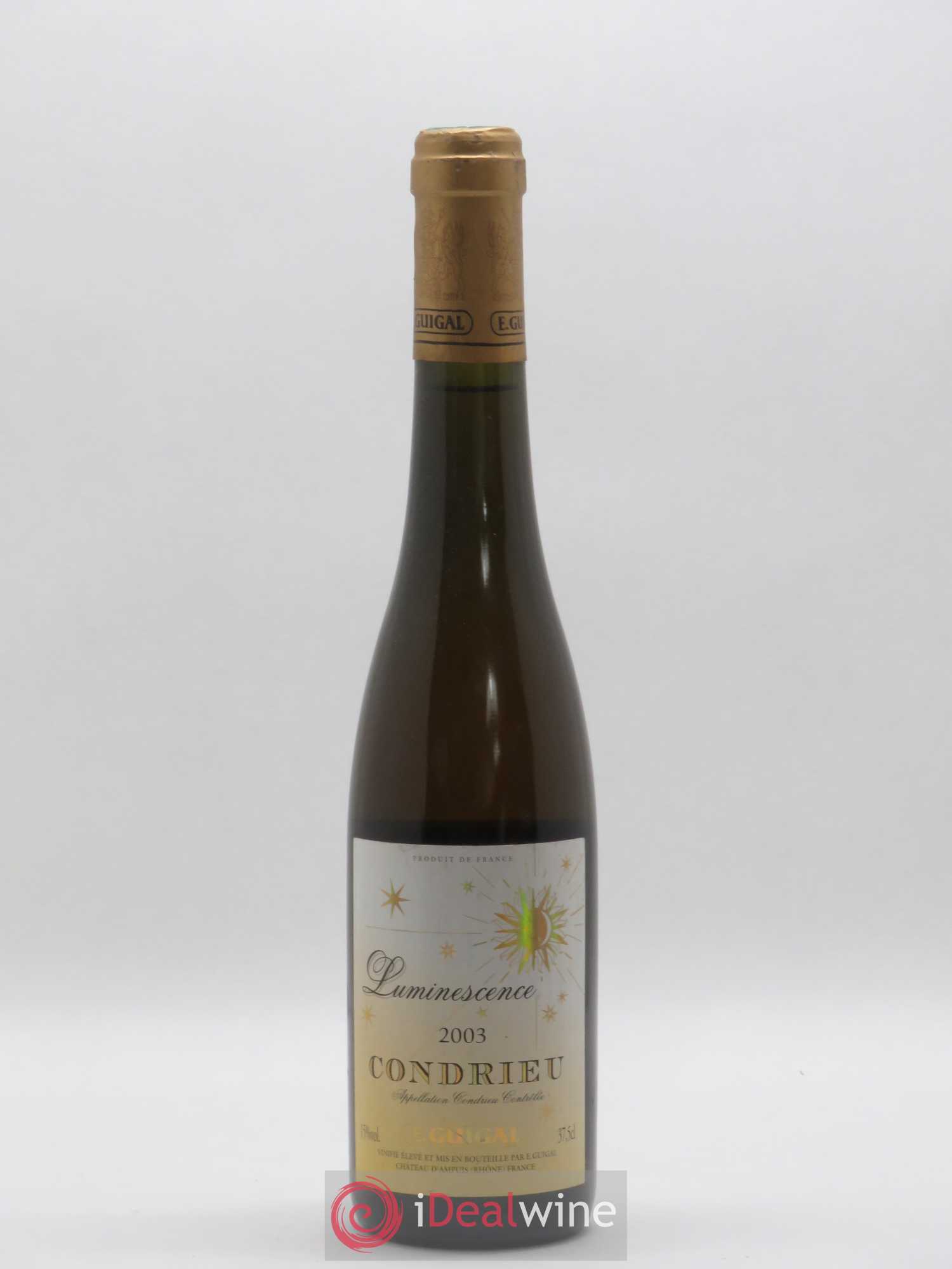 Condrieu Luminescence Guigal 2003 - Posten von 1 Demi-Flasche - 0