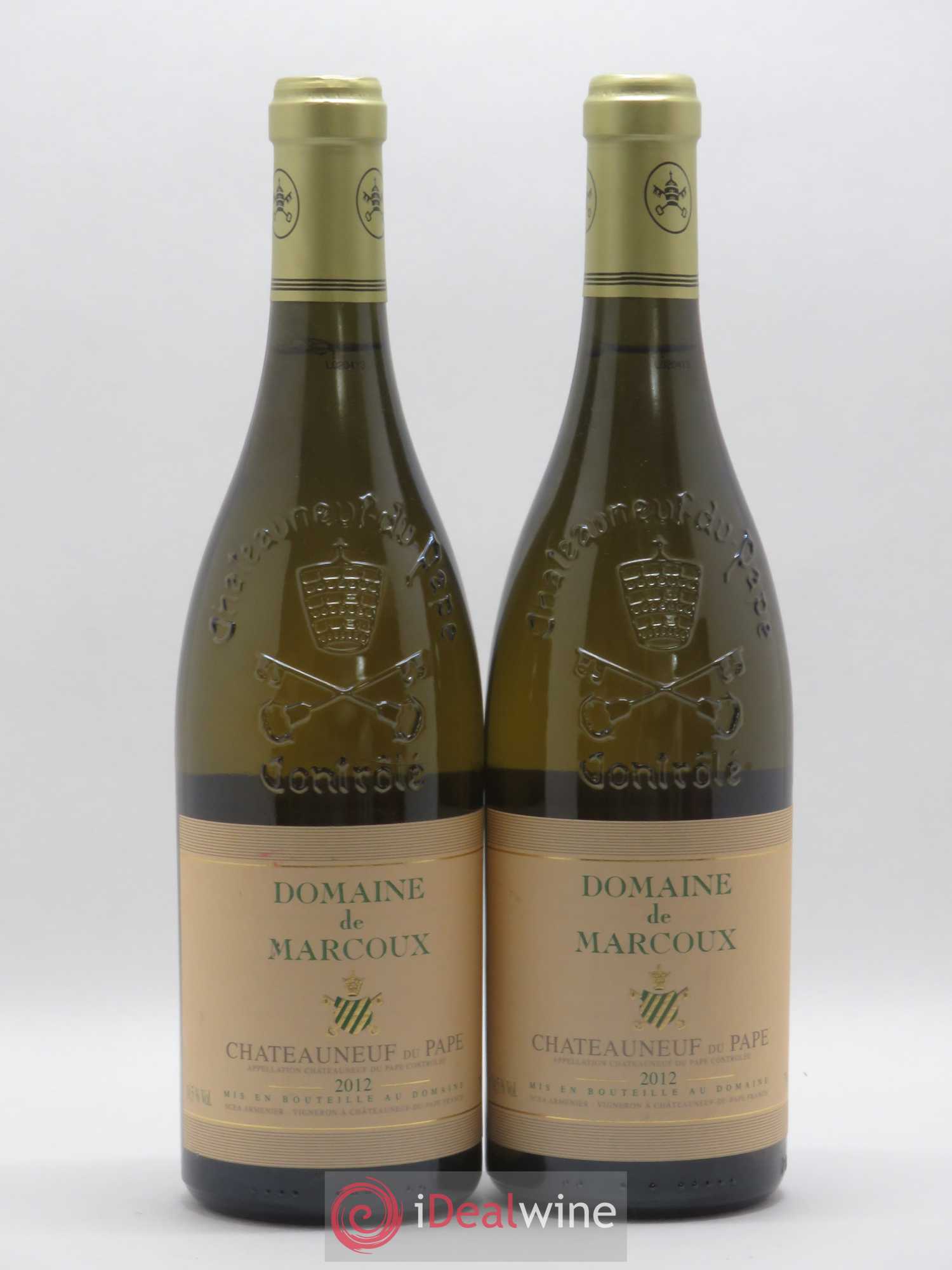 Châteauneuf-du-Pape Domaine De Marcoux 2012 - Posten von 2 Flaschen - 0