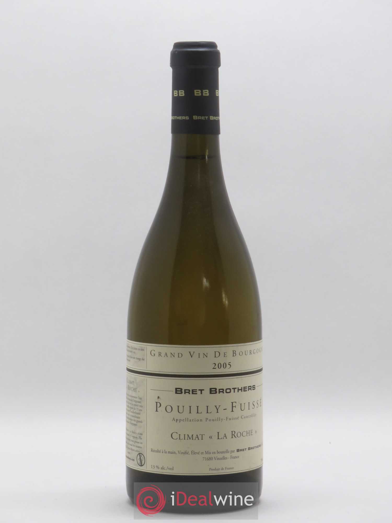 Pouilly-Fuissé La Roche Bret Brothers 2005 - Lot de 1 bouteille - 0