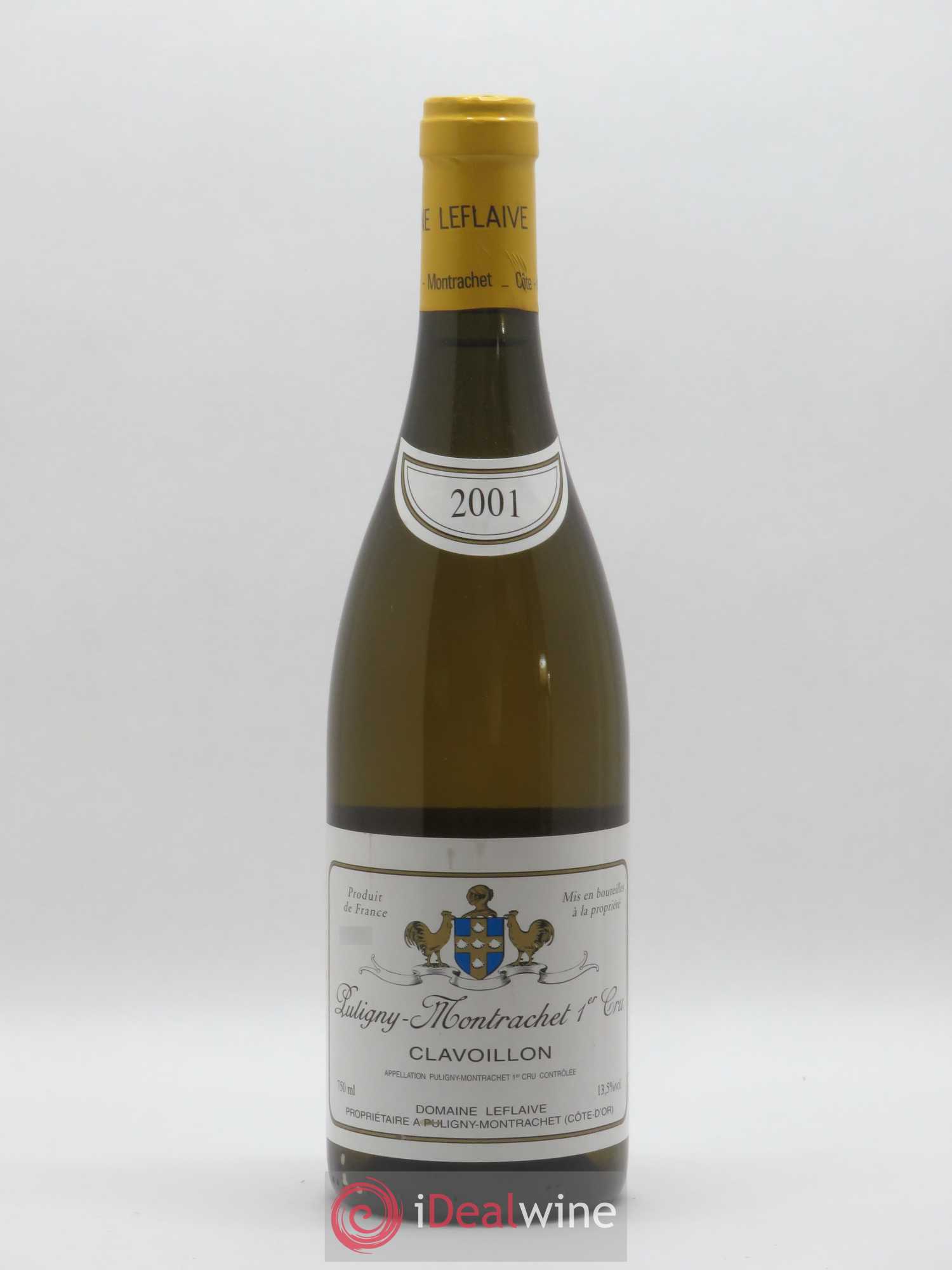 Puligny-Montrachet 1er Cru Clavoillon Leflaive (Domaine) 2001 - Lot de 1 bouteille - 0