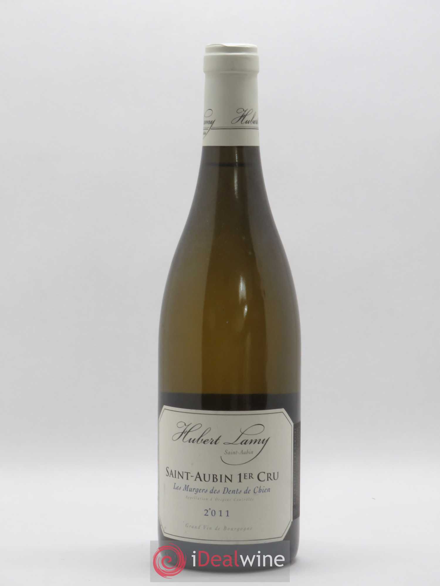 Saint-Aubin 1er Cru Les Murgers des Dents de Chien Hubert Lamy 2011 - Lot de 1 bouteille - 0