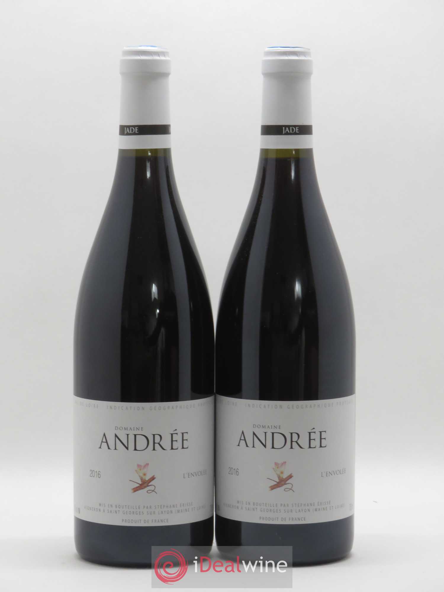 Val de Loire L Envolée Domaine Andrée 2016 - Posten von 2 Flaschen - 0