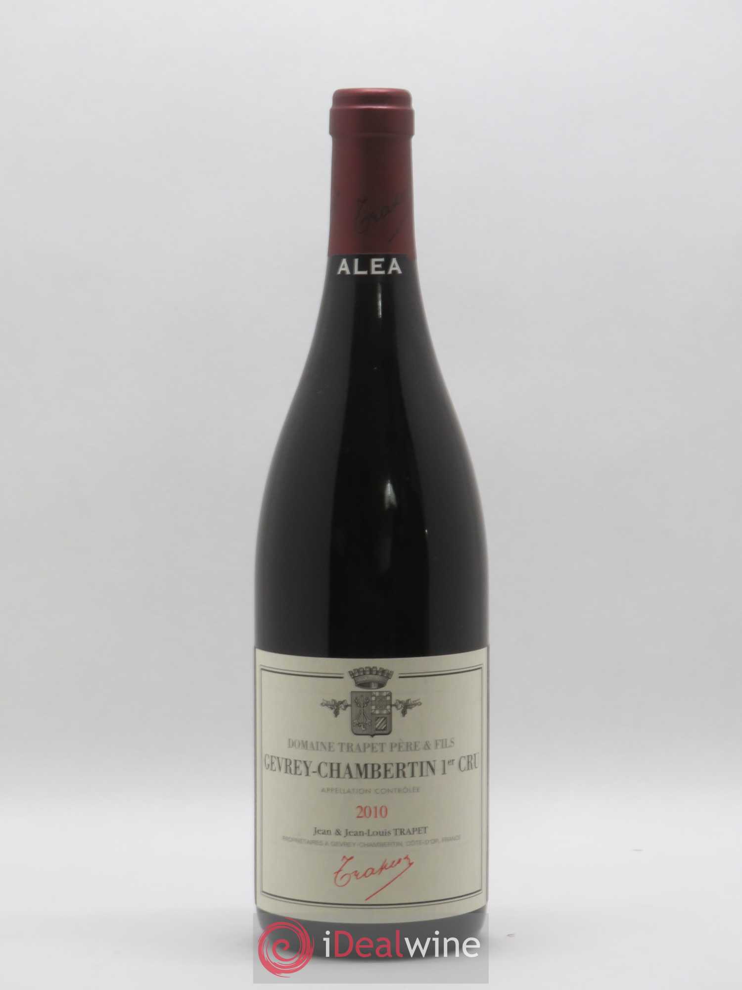 Gevrey-Chambertin 1er Cru Aléa Domaine Trapet 2010 - Lot de 1 bouteille - 0