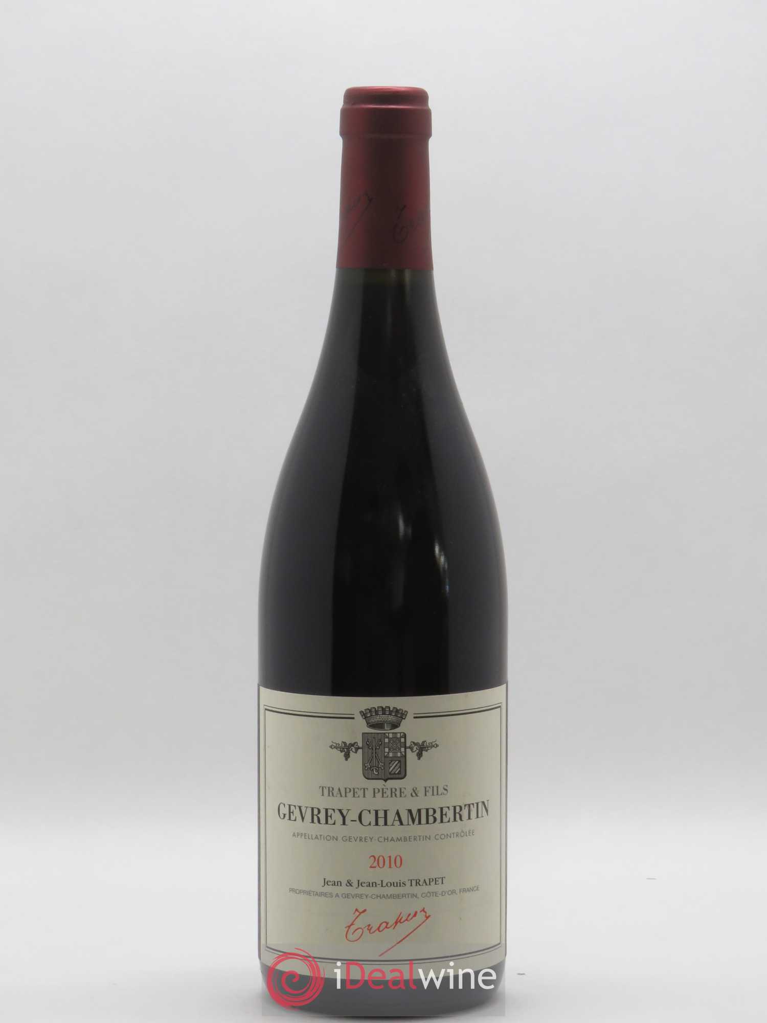 Gevrey-Chambertin Domaine Trapet 2010 - Lot de 1 bouteille - 0