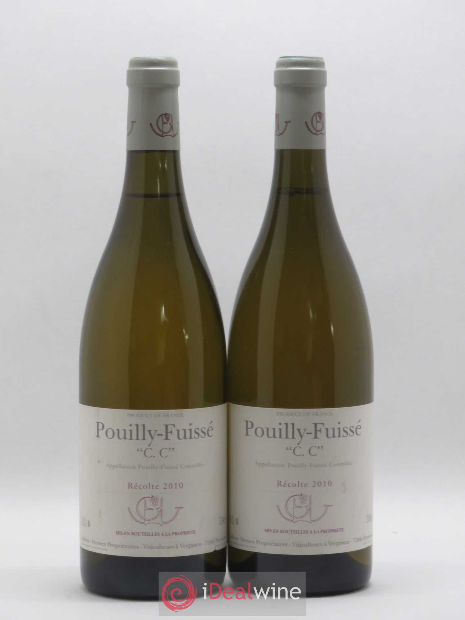 Pouilly-Fuissé C.C. Guffens-Heynen 2010 - Lot de 2 bouteilles - 0