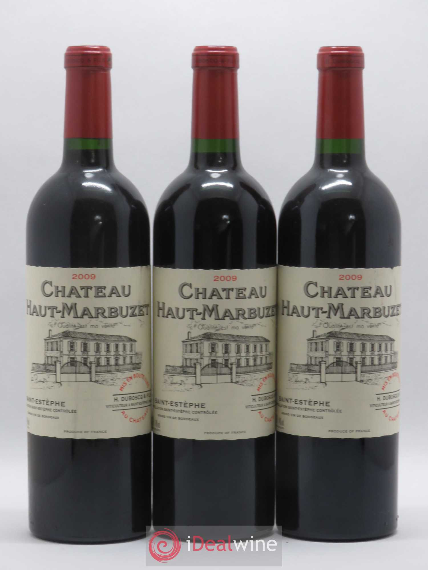 Château Haut Marbuzet 2009 - Lot de 3 bouteilles - 0