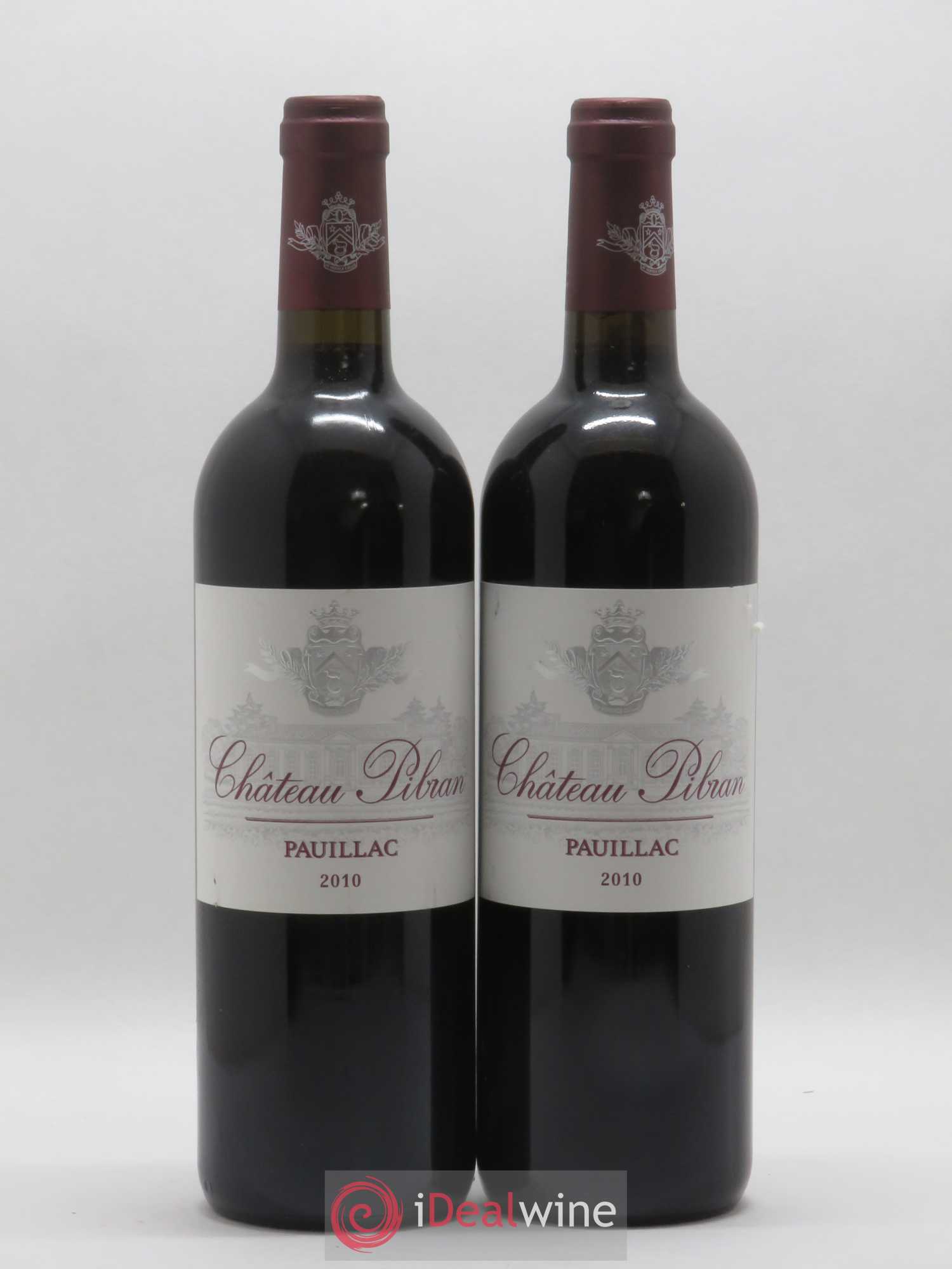 Château Pibran 2010 - Lot de 2 bouteilles - 0