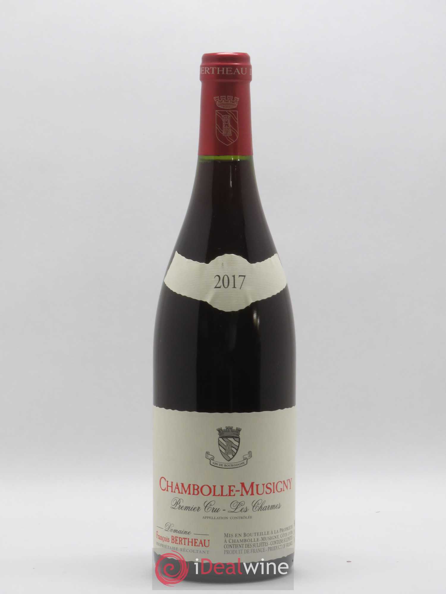 Chambolle-Musigny 1er Cru Les Charmes François Bertheau 2017 - Lot de 1 bouteille - 0
